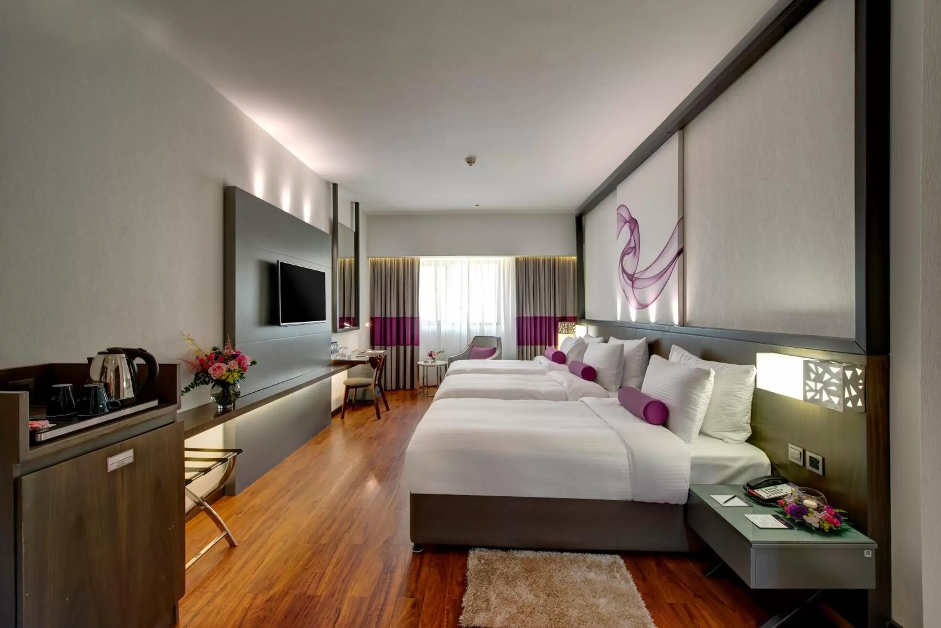 Bedroom in Howard Johnson Plaza by Wyndham Dubai Deira