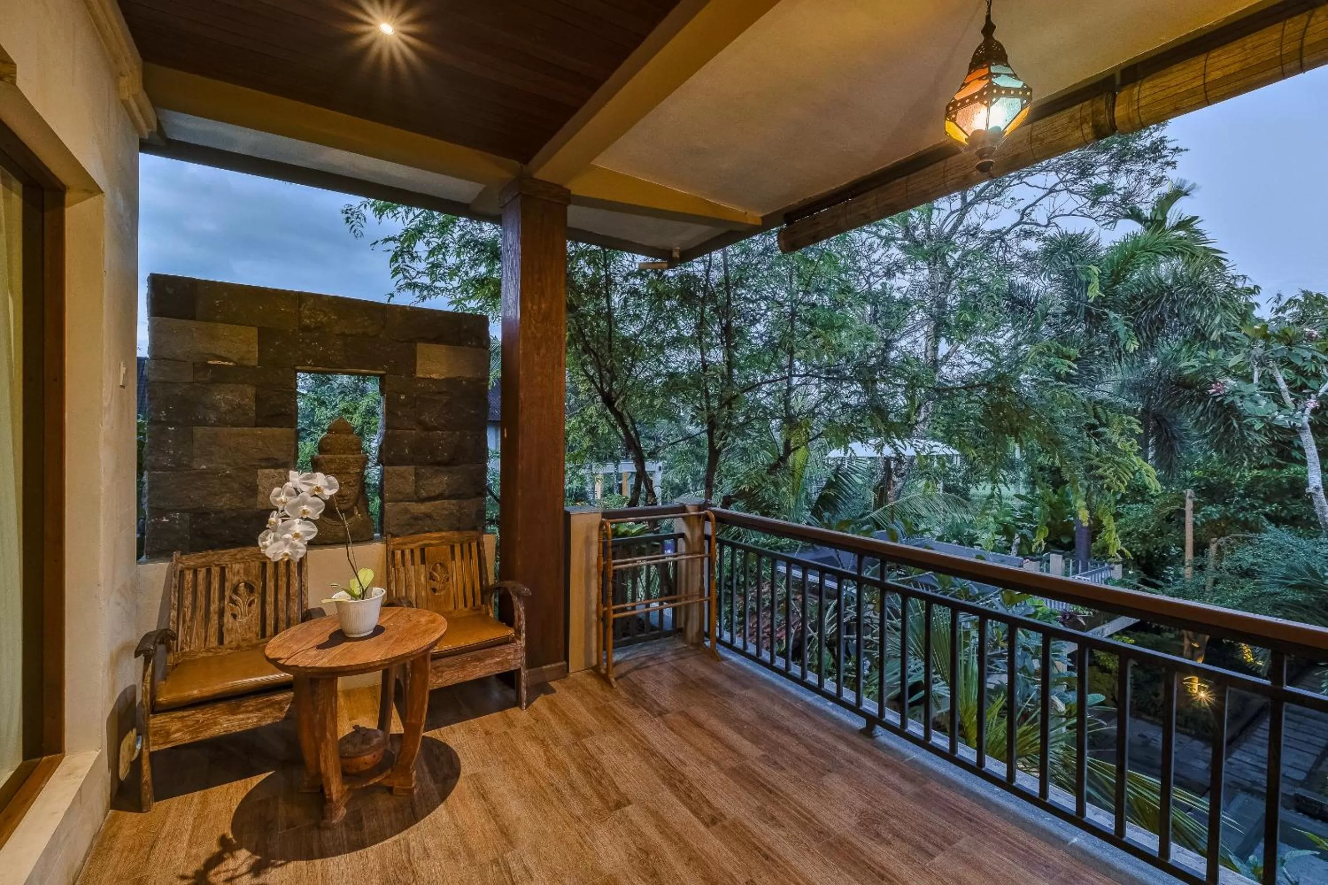 Garden in Kubu Rama Ubud Cottage