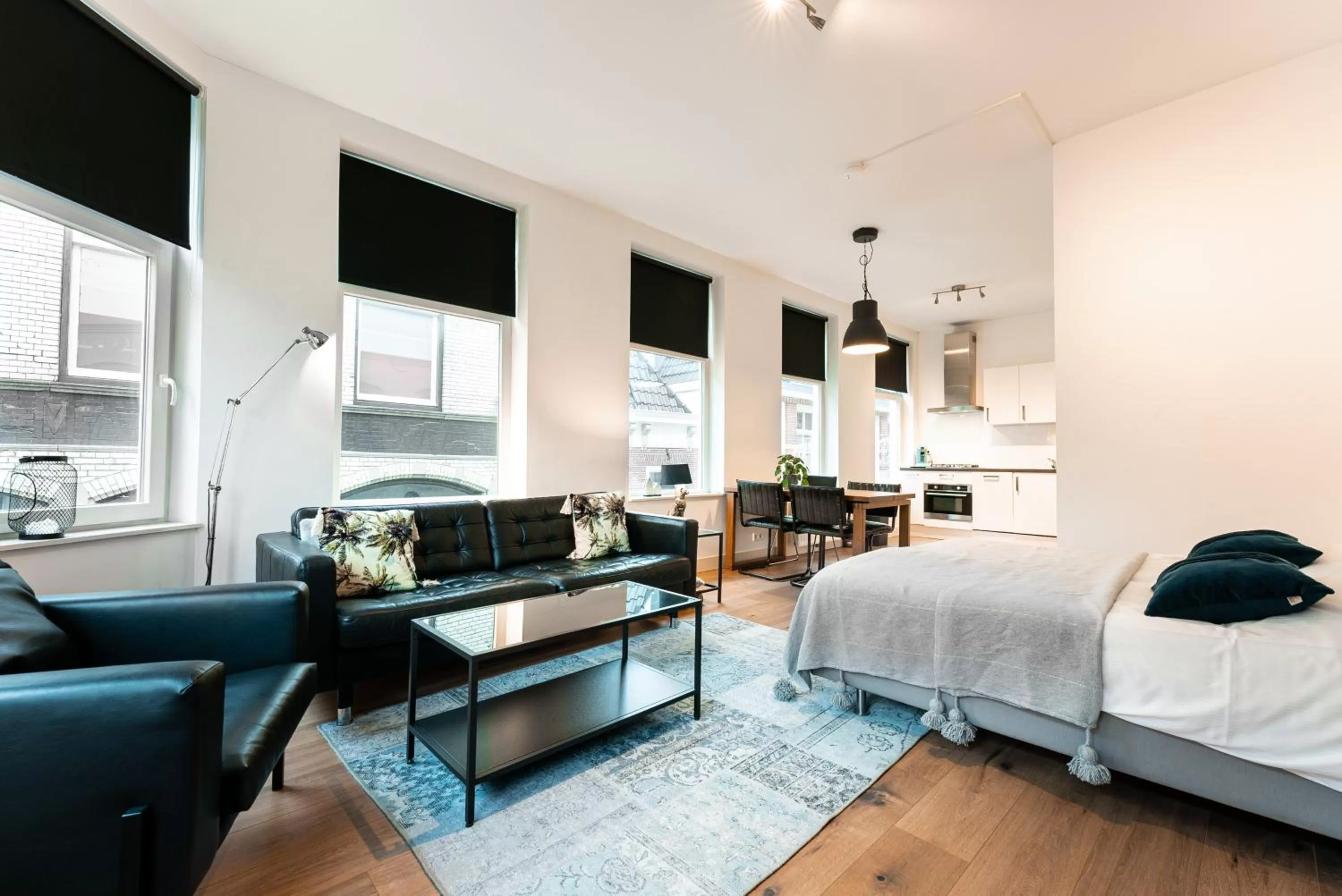 Bed in Familie Hotel & Apartments Alkmaar