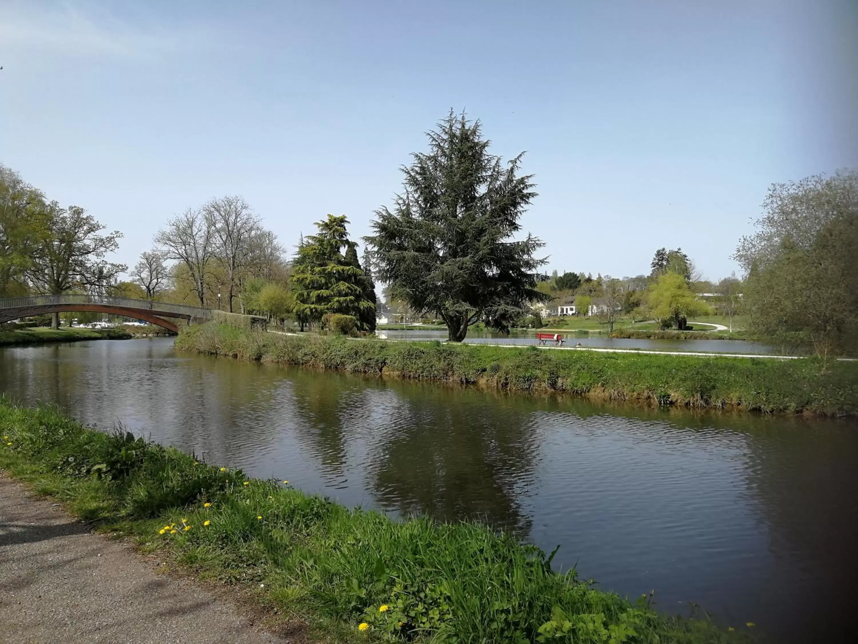 Nearby landmark, Lake View in Central Brittany B and B