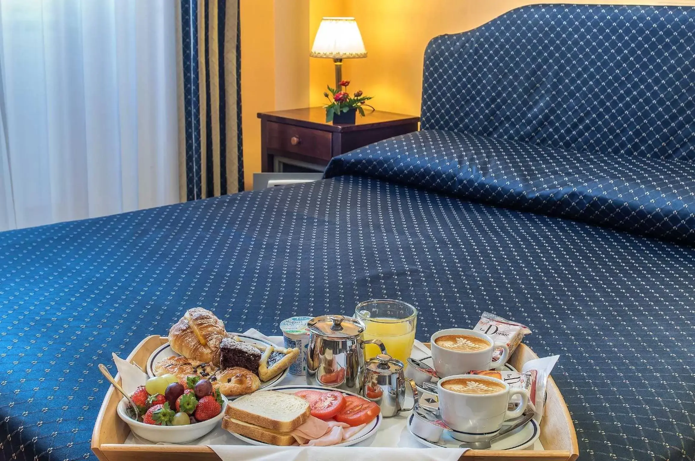 Bed in Hotel Caracciolo