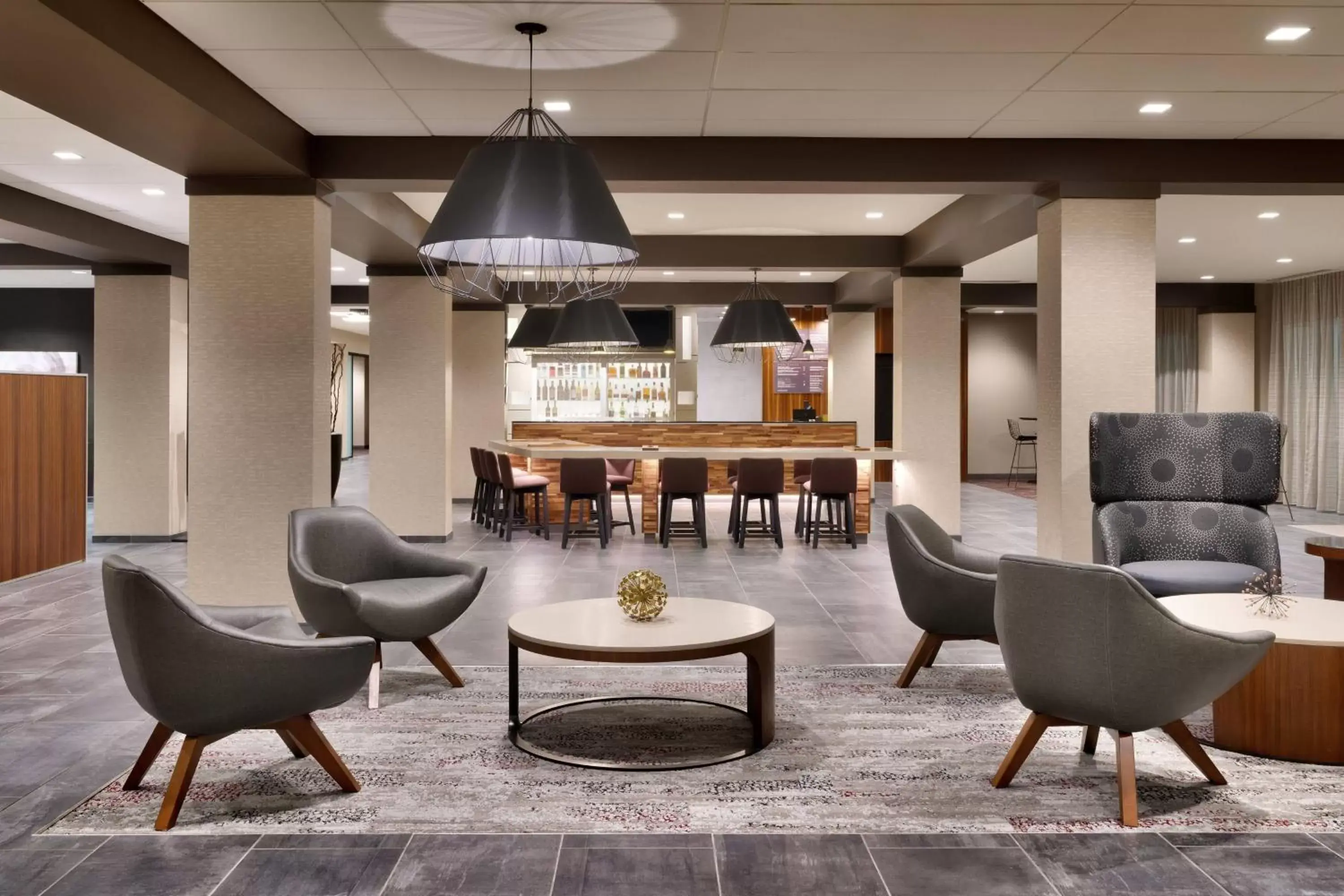 Restaurant/places to eat, Lounge/Bar in Courtyard by Marriott Atlanta Duluth Downtown