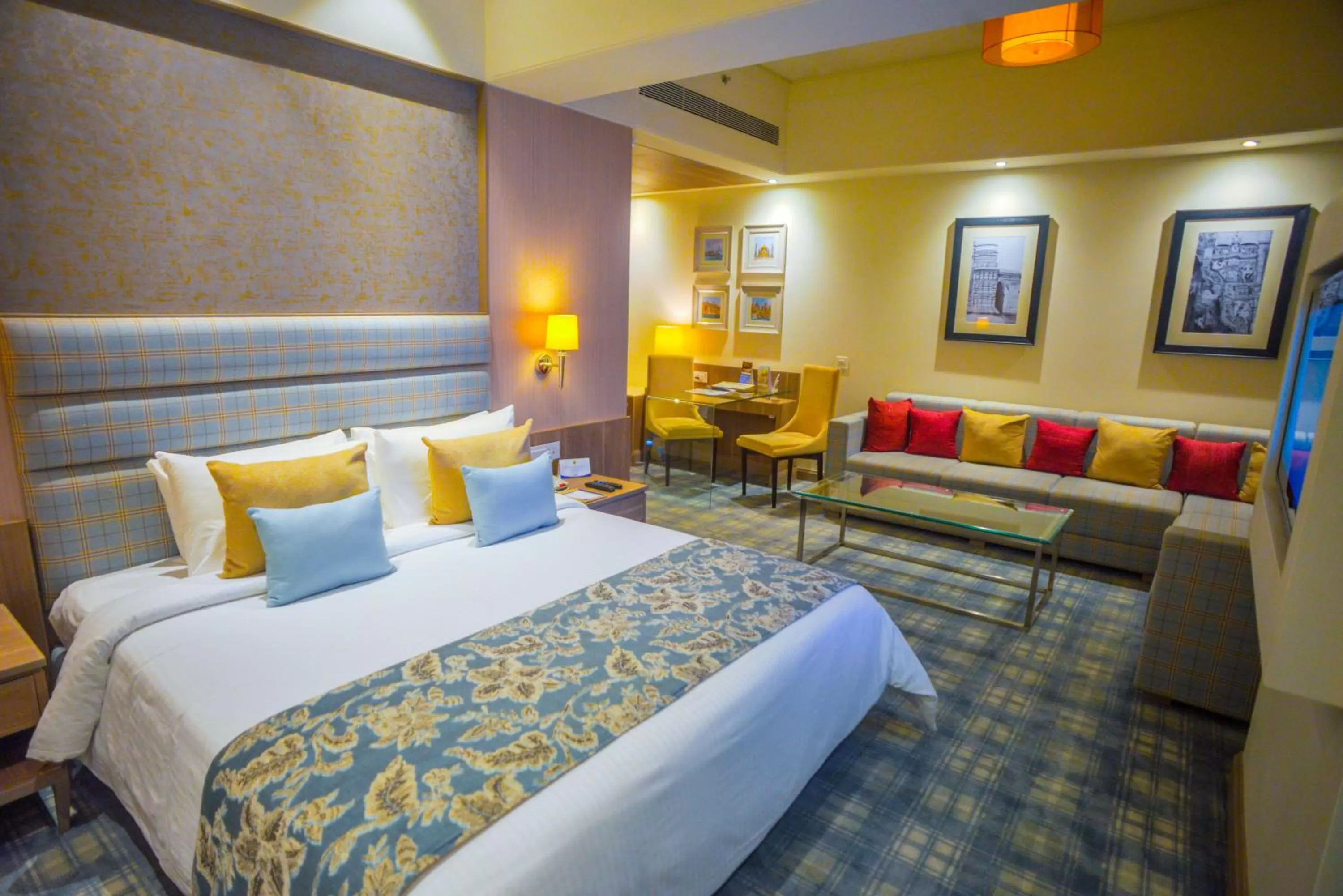 Bed in Efcee Sarovar Premiere Bhavnagar