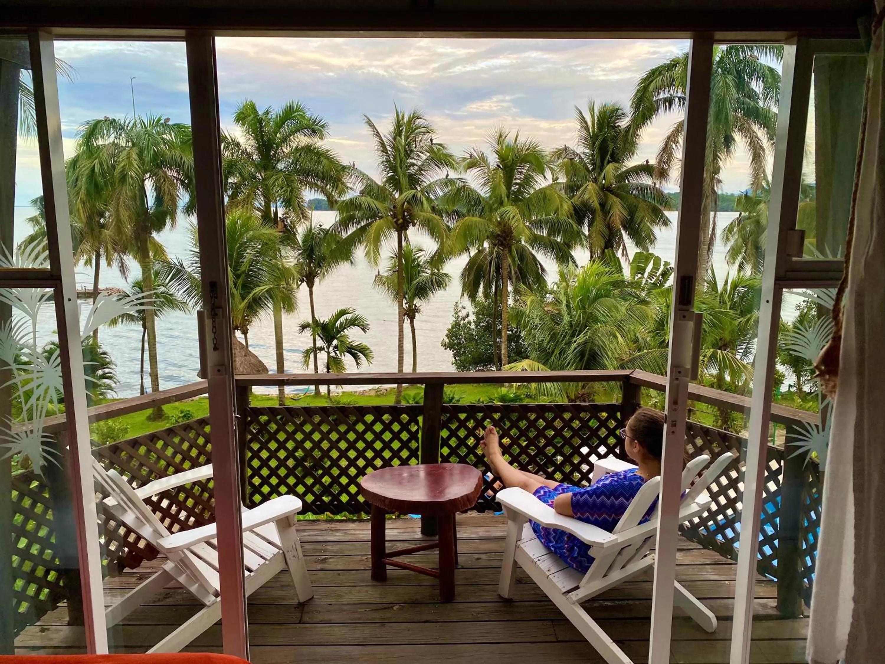 Balcony/Terrace in Villa Caribe