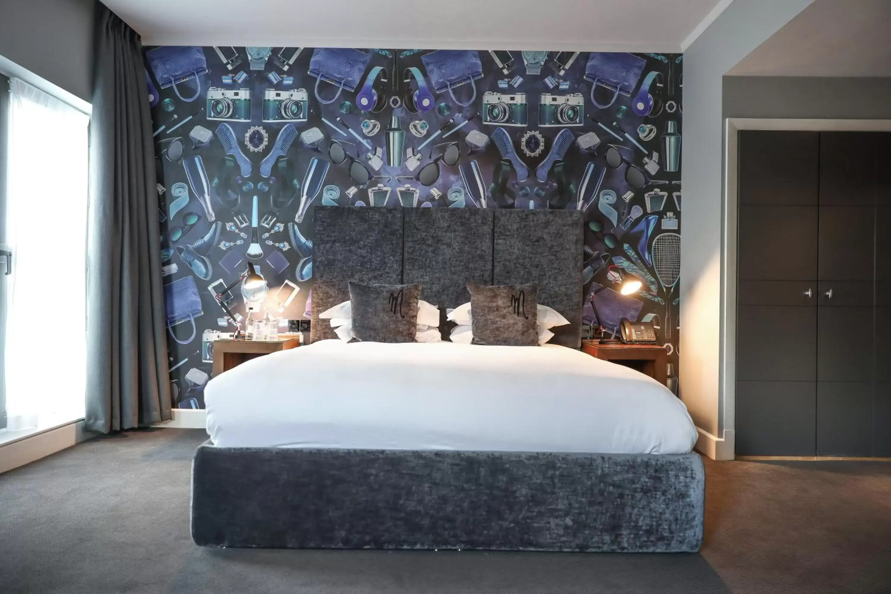 Bedroom, Bed in Malmaison Hotel Leeds