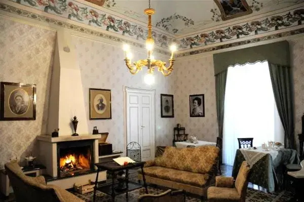 Seating Area in Palazzo Il Cavaliere B&B De Charme