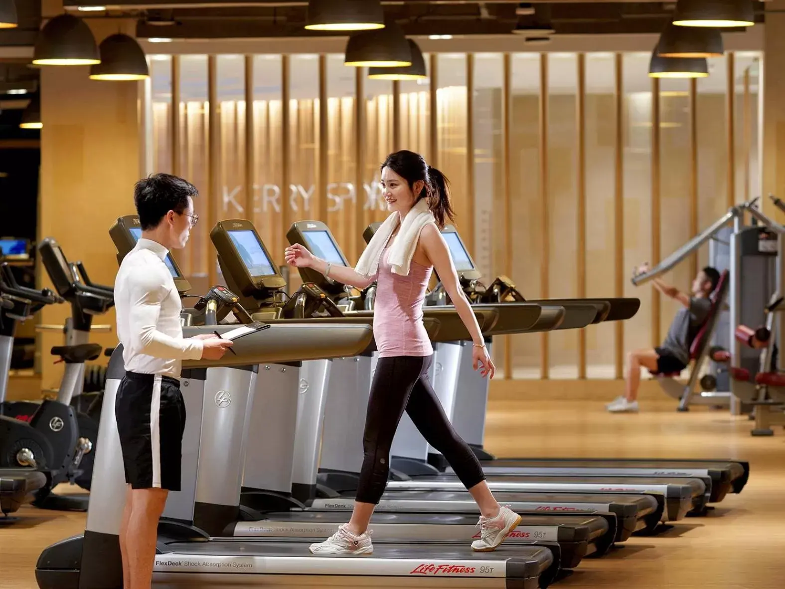Fitness centre/facilities, Fitness Center/Facilities in Kerry Hotel, Beijing