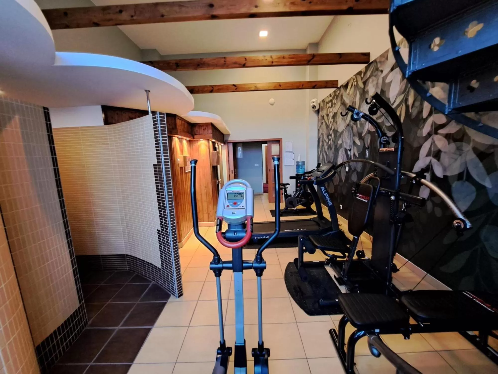 Fitness centre/facilities in Focus Hotel Łódź