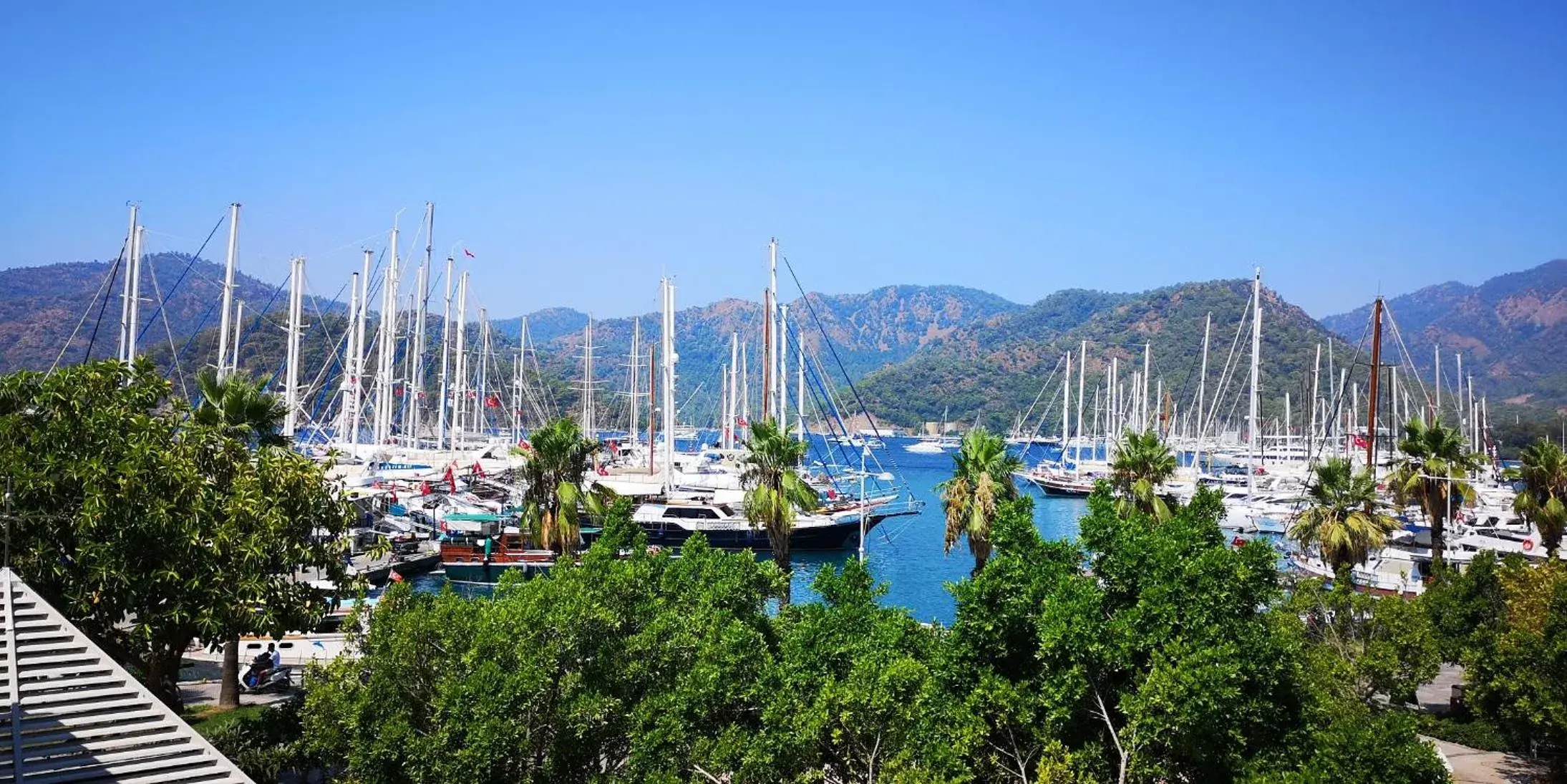 Sea view, Mountain View in Marina Bay Gocek