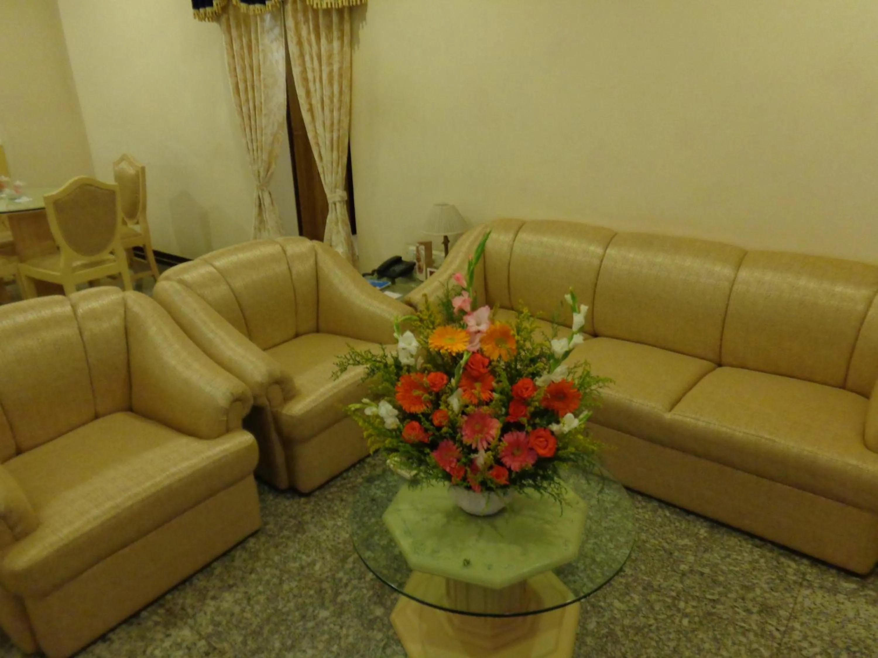 Living room in Hotel Poonja International