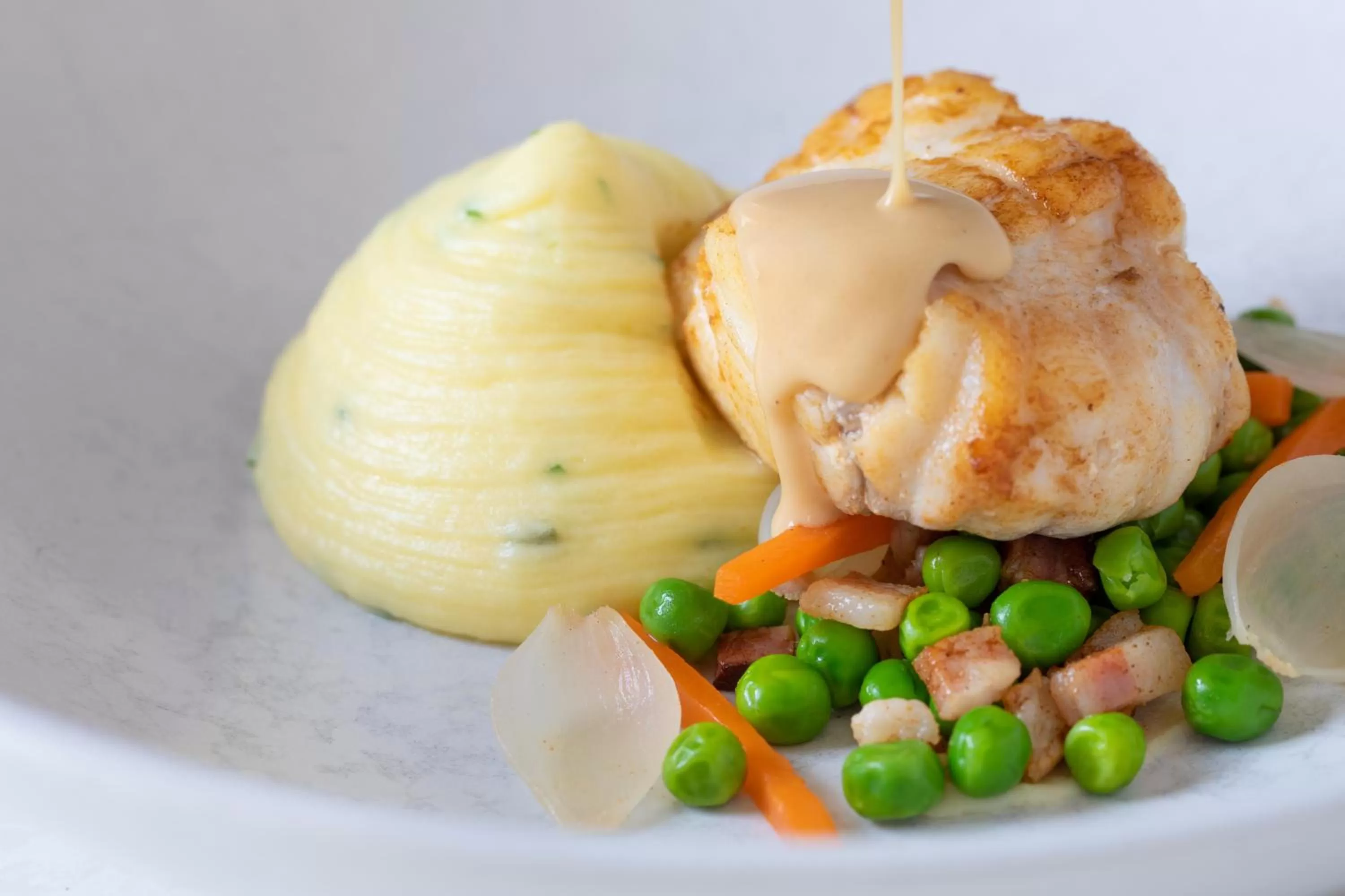 Food close-up in Taplow House Hotel & Spa