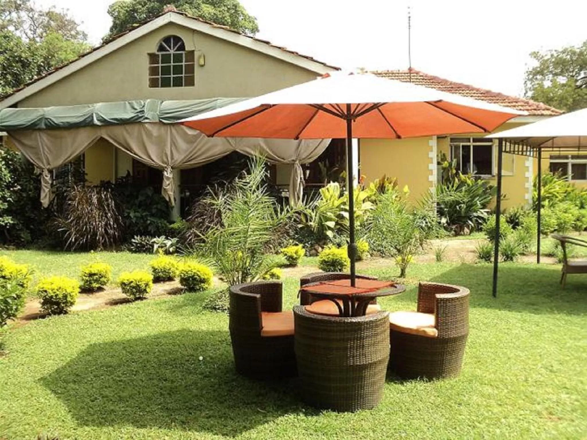 Garden in The Clarice House