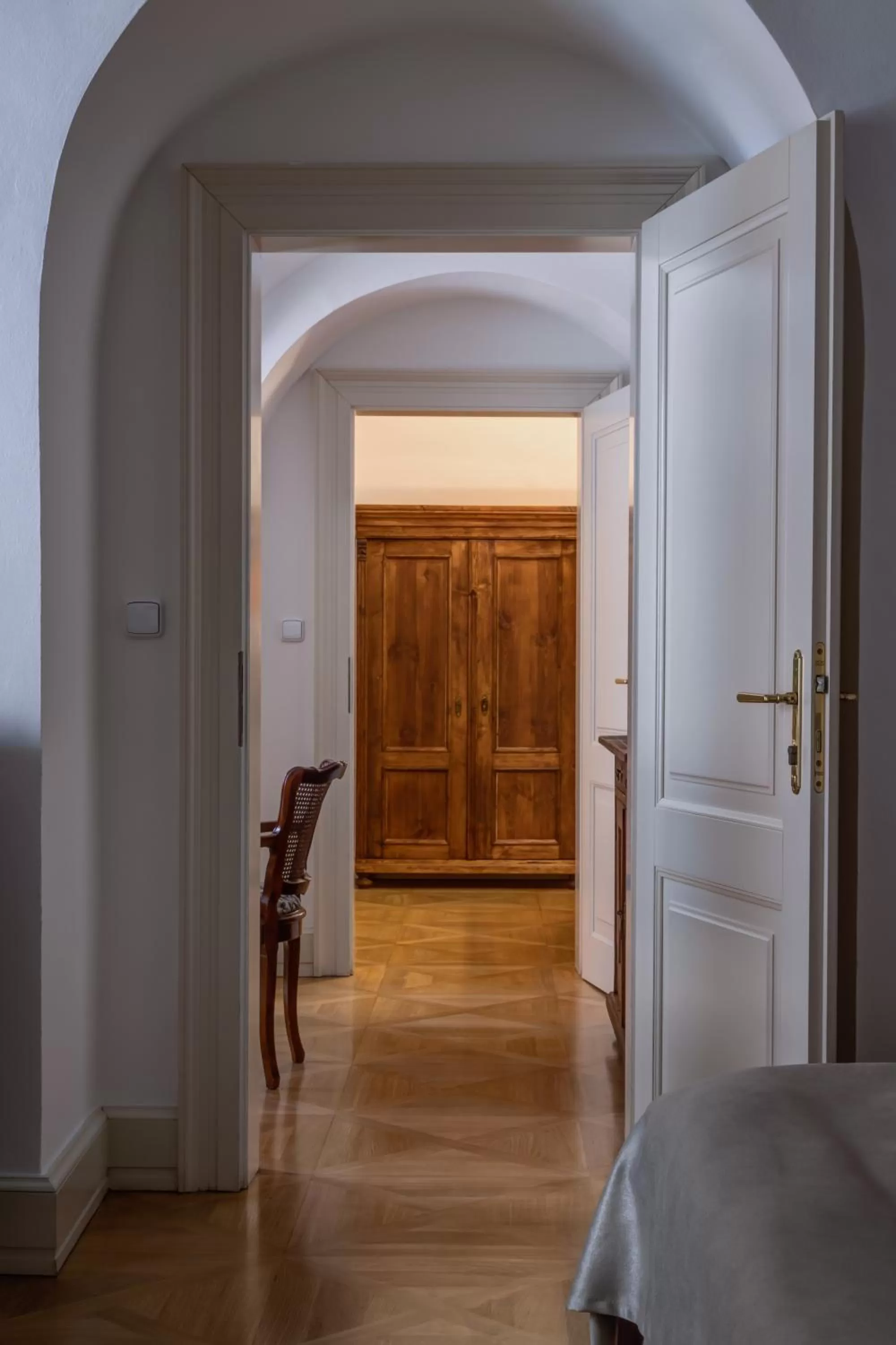 Bed in Hotel Nerudova 211