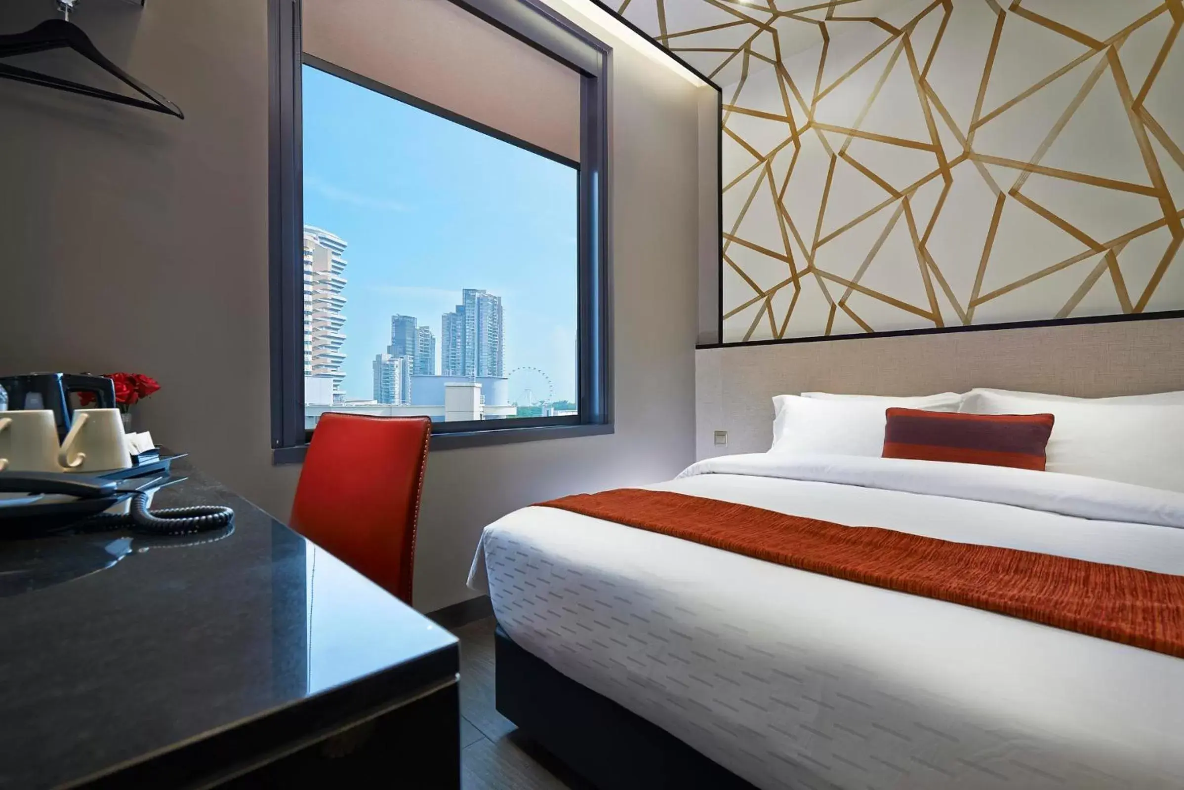 Superior Double Room with City View (Halal Set Breakfast) in Hotel Boss