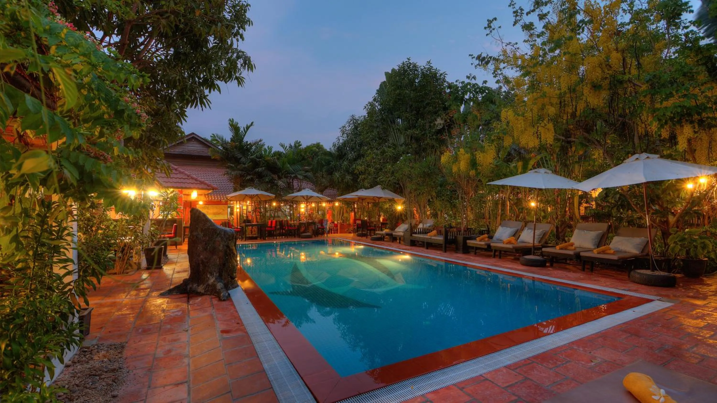 Swimming pool in Sonalong Boutique Village & Resort