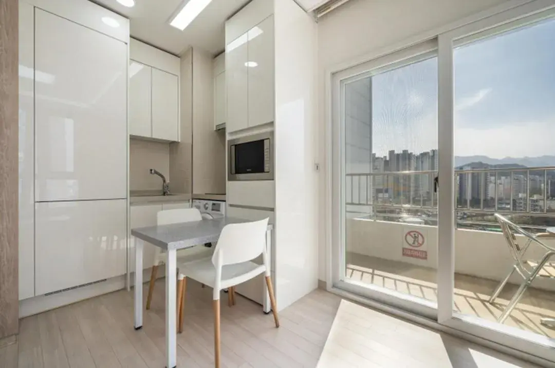 Kitchen or kitchenette in The Mark Sokcho Residence hotel Kitchen or kitchenette in The Mark Sokcho Residence hotel