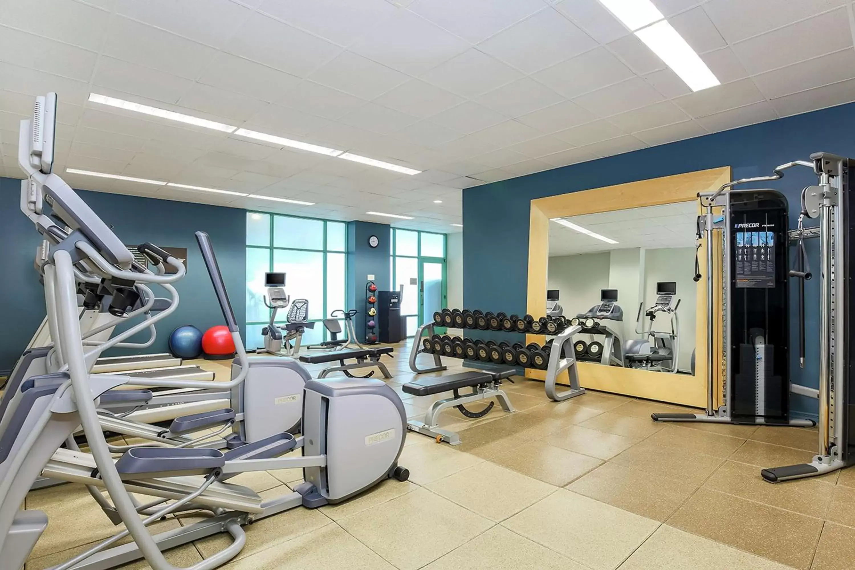 Fitness centre/facilities, Fitness Center/Facilities in Embassy Suites by Hilton Chicago Lombard