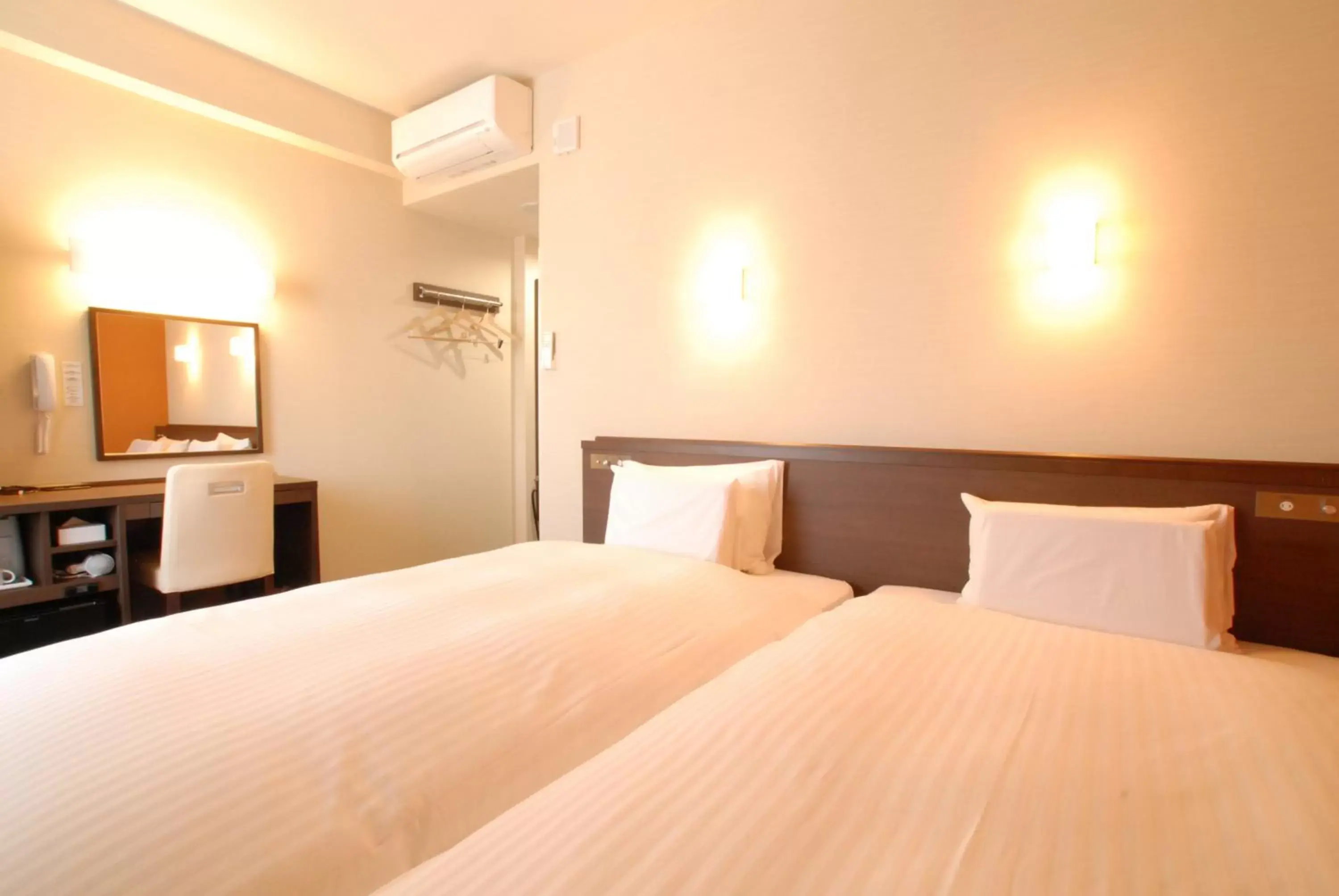 Bed in AB Hotel Nara Bed in AB Hotel Nara