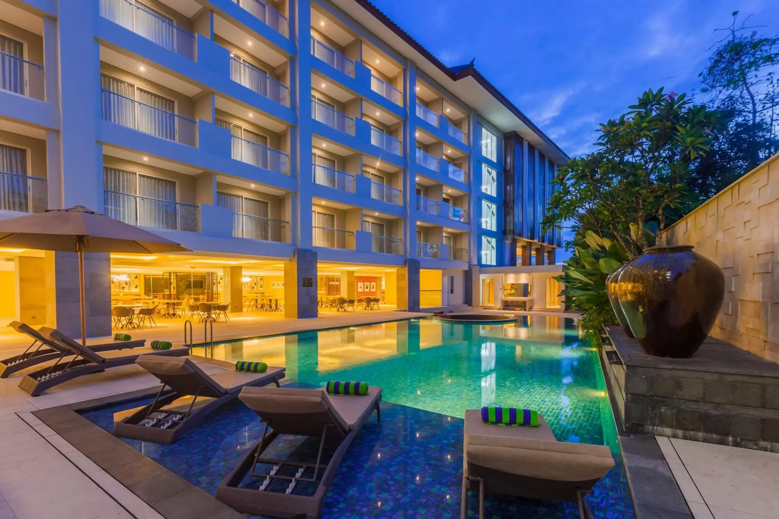 Patio, Swimming Pool in Best Western Kamala Jimbaran