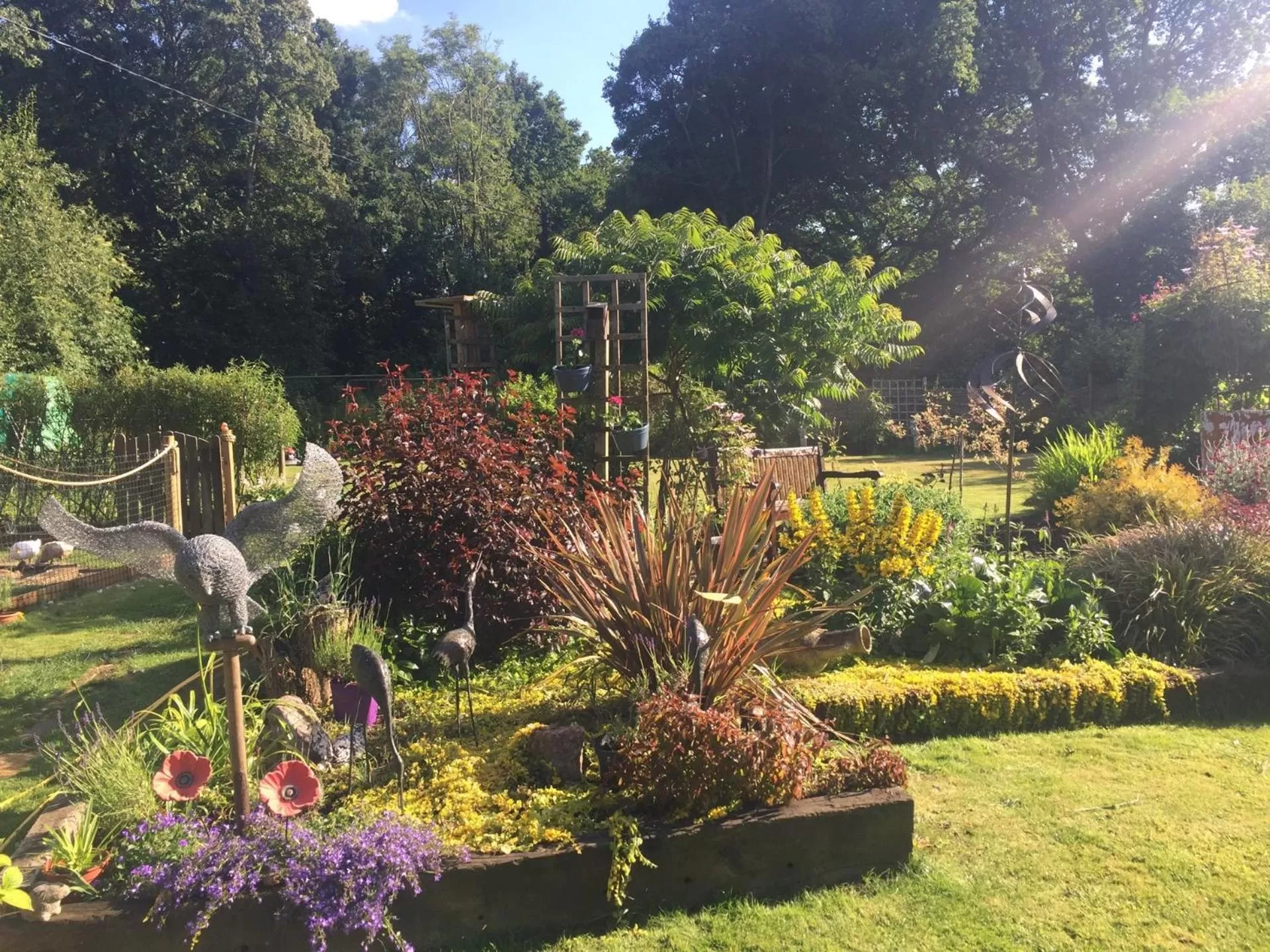 Garden in West View Lodge
