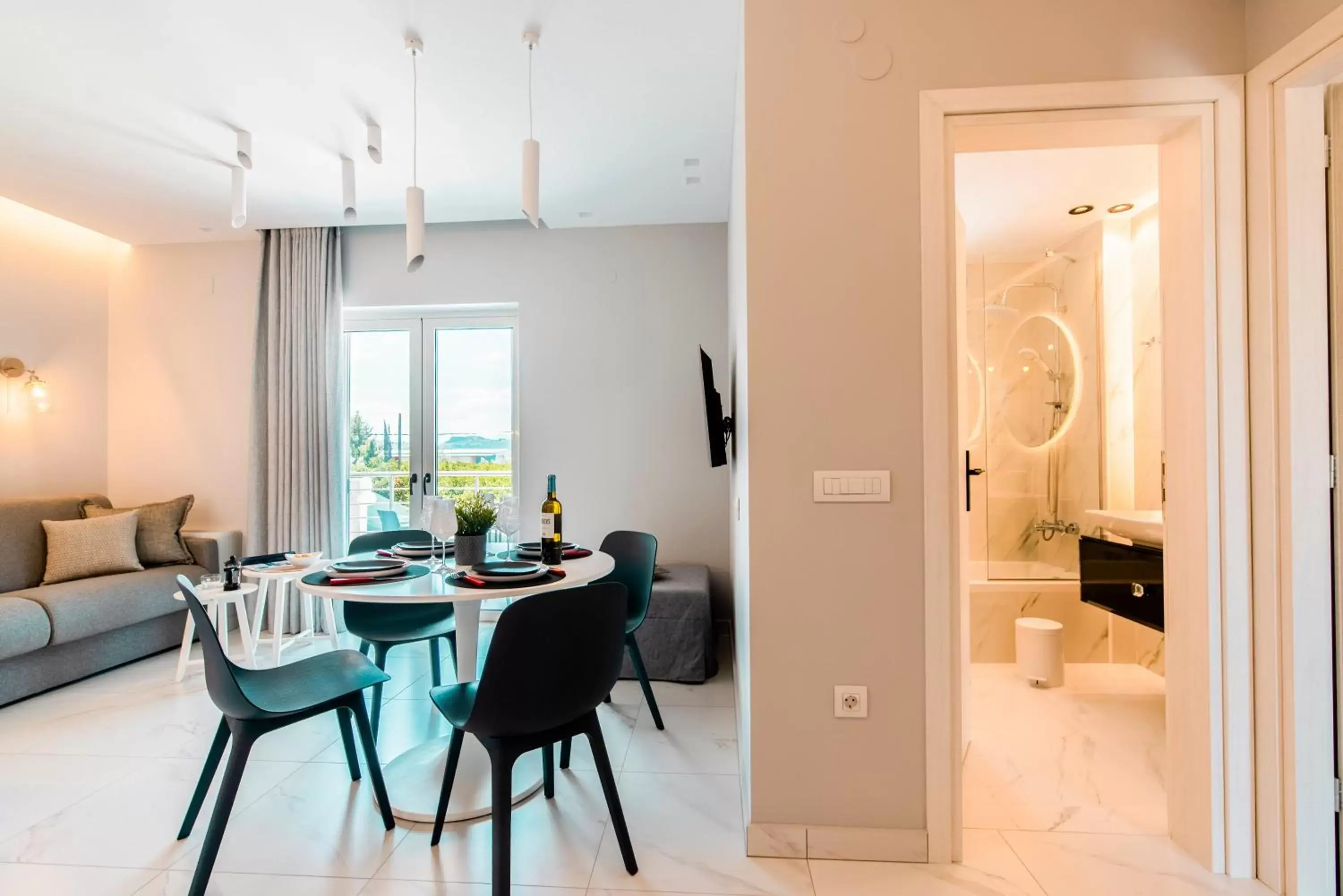 Dining Area in Frunze Luxury Apartments