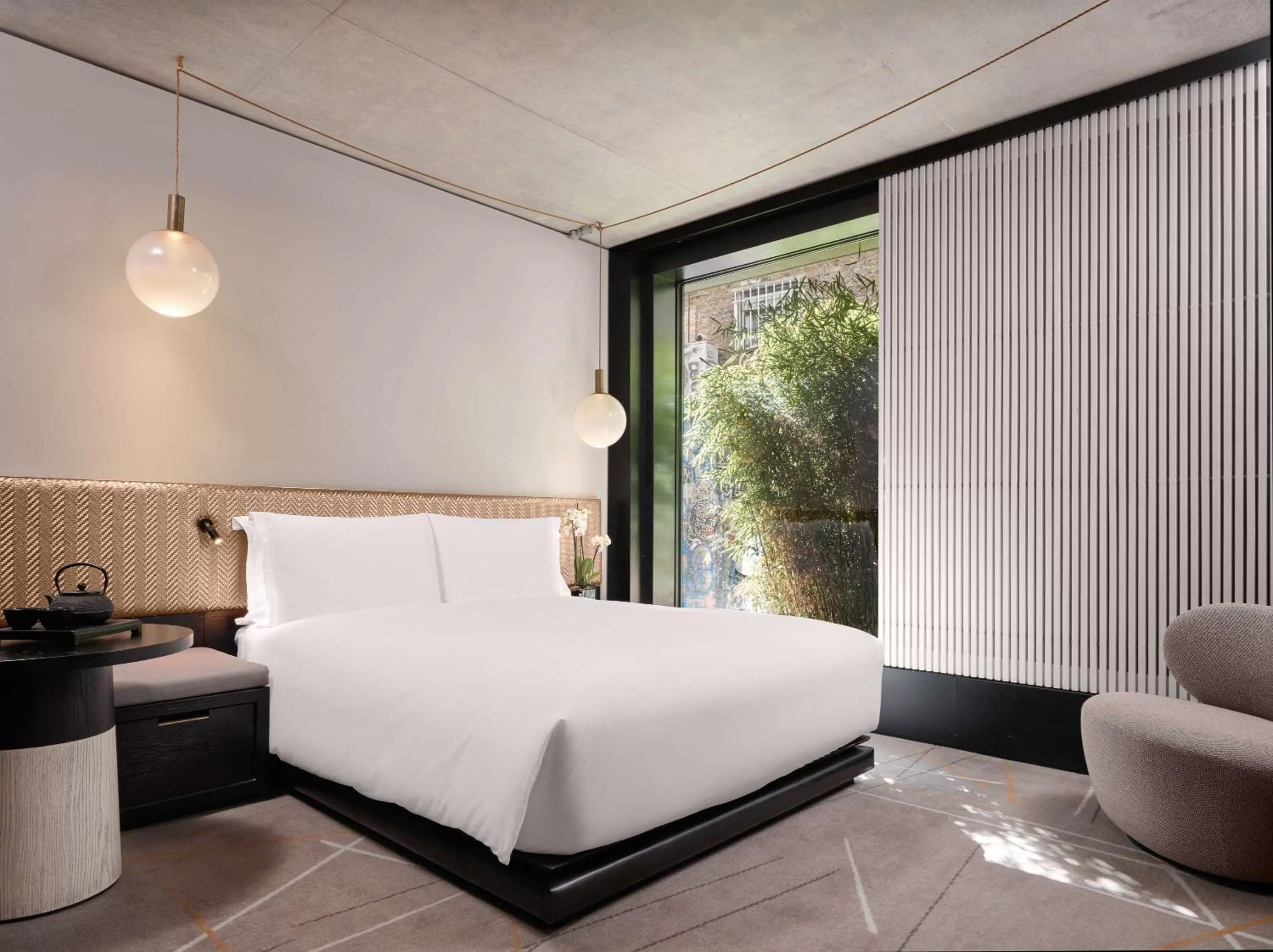Deluxe Room Accessible in Nobu Hotel London Shoreditch