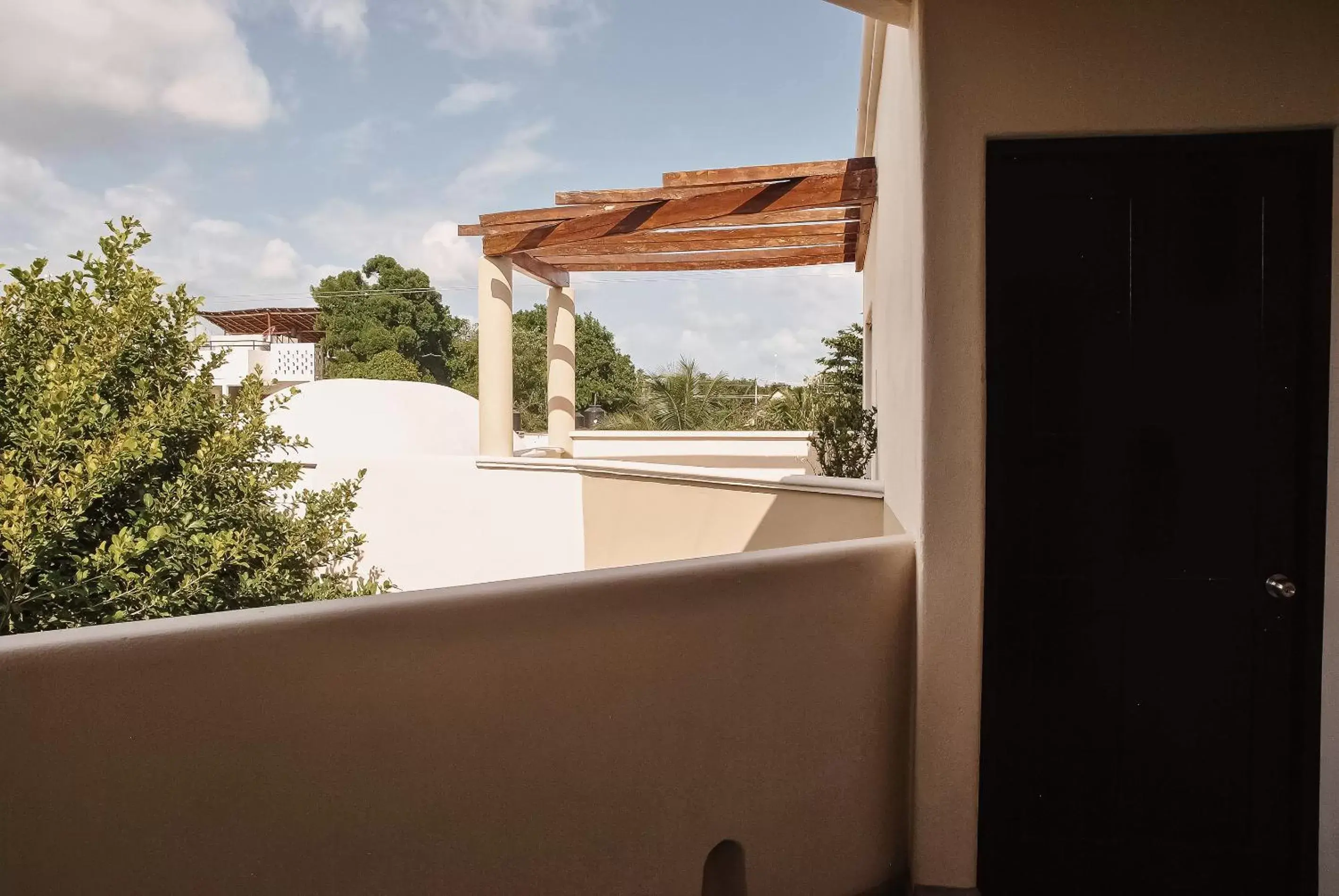 Balcony/Terrace, Mountain View in Hotel Posada 06 Tulum