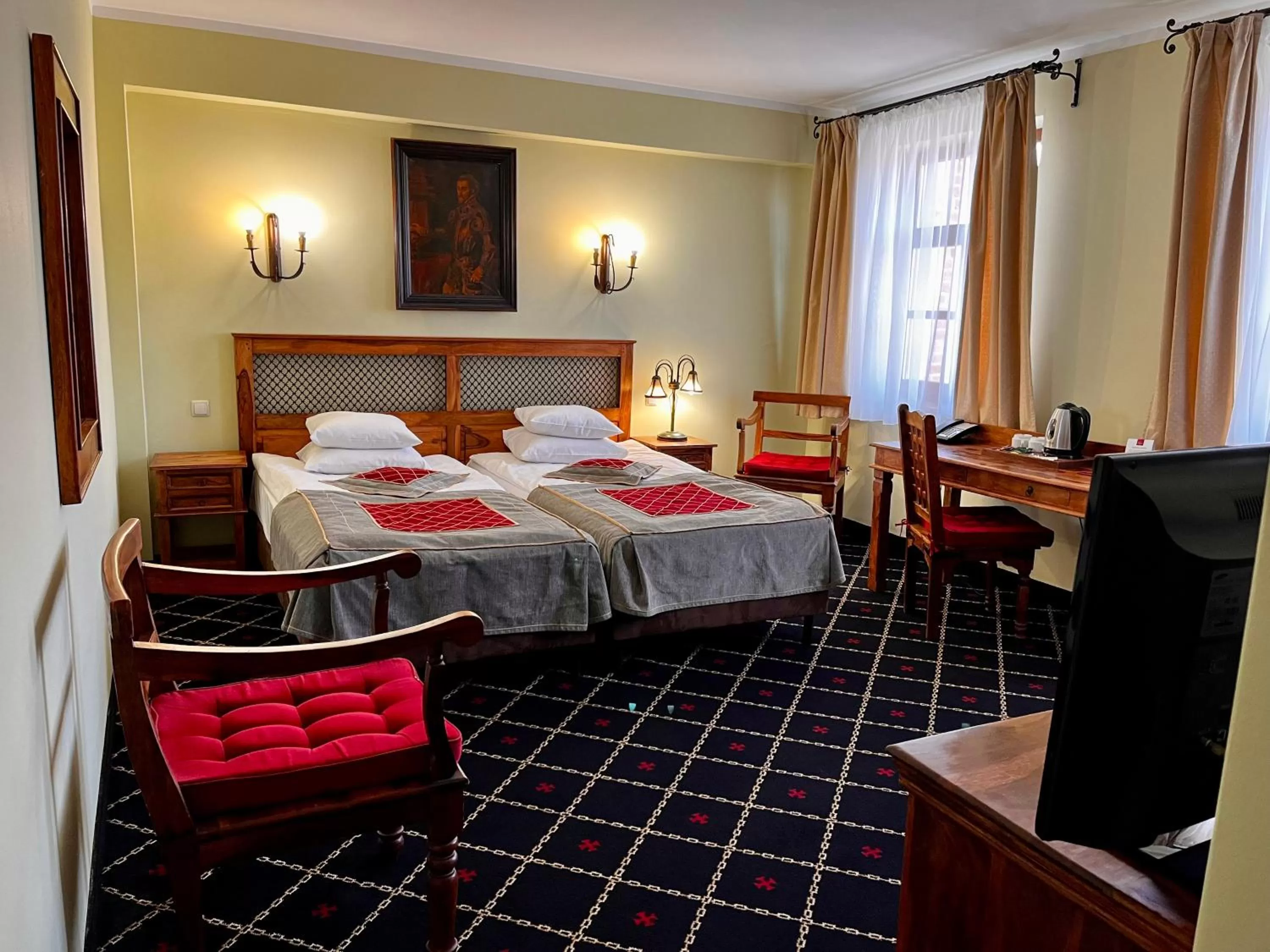 Photo of the whole room, Bed in Hotel Zamek Ryn