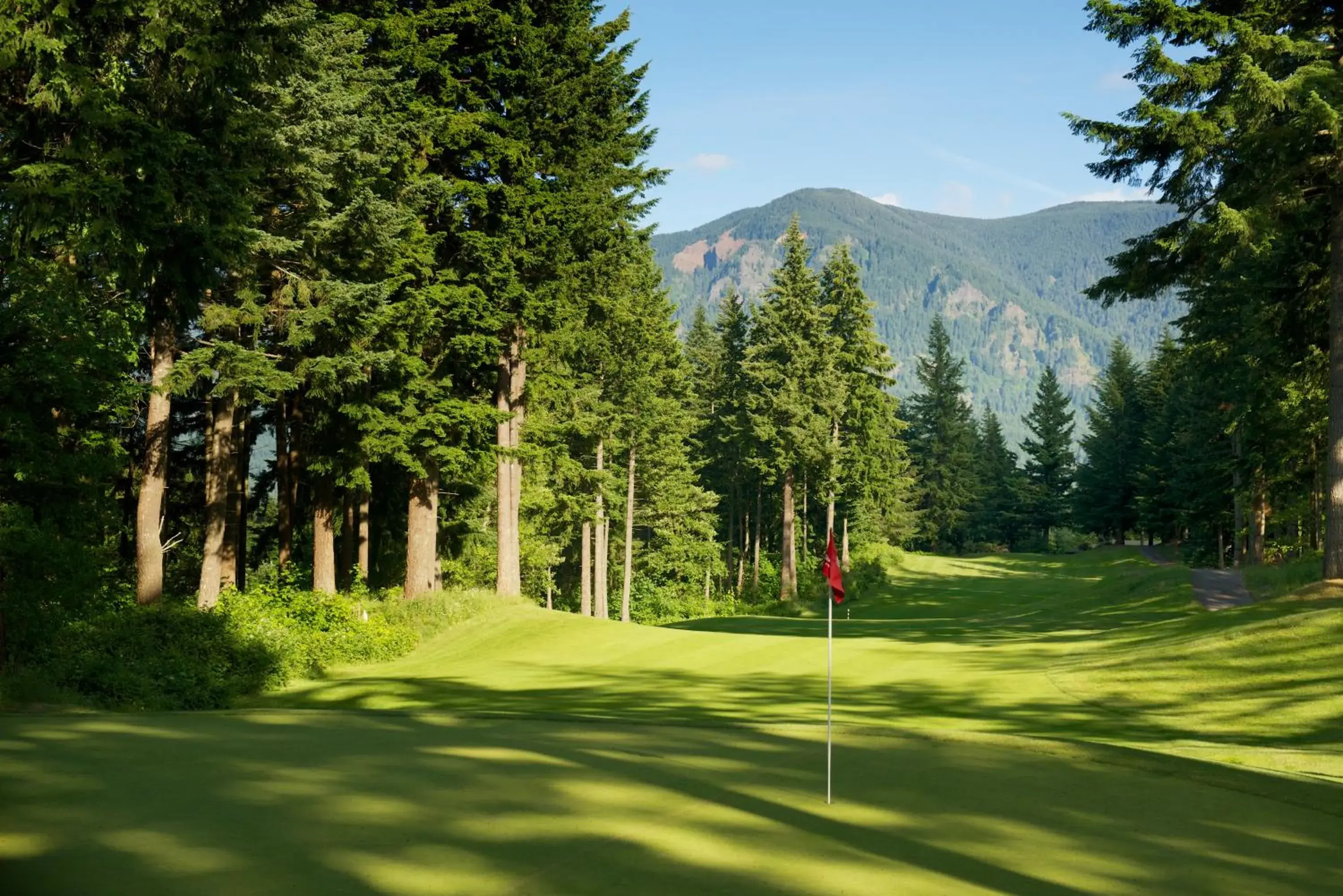 Golfcourse in Skamania Lodge