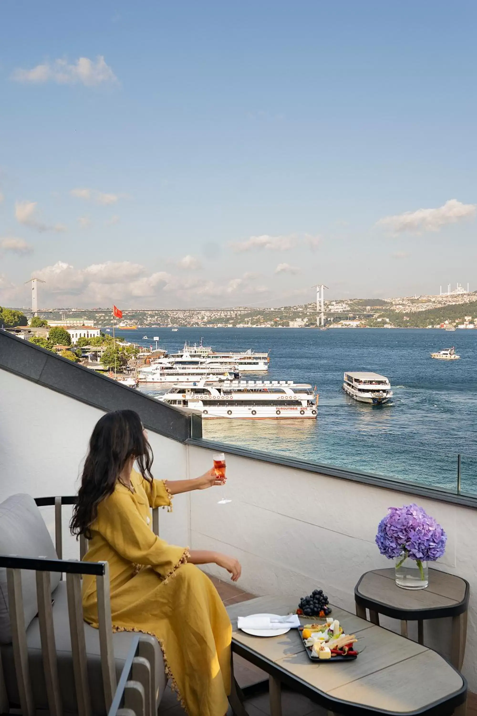People in Shangri-La Bosphorus, Istanbul