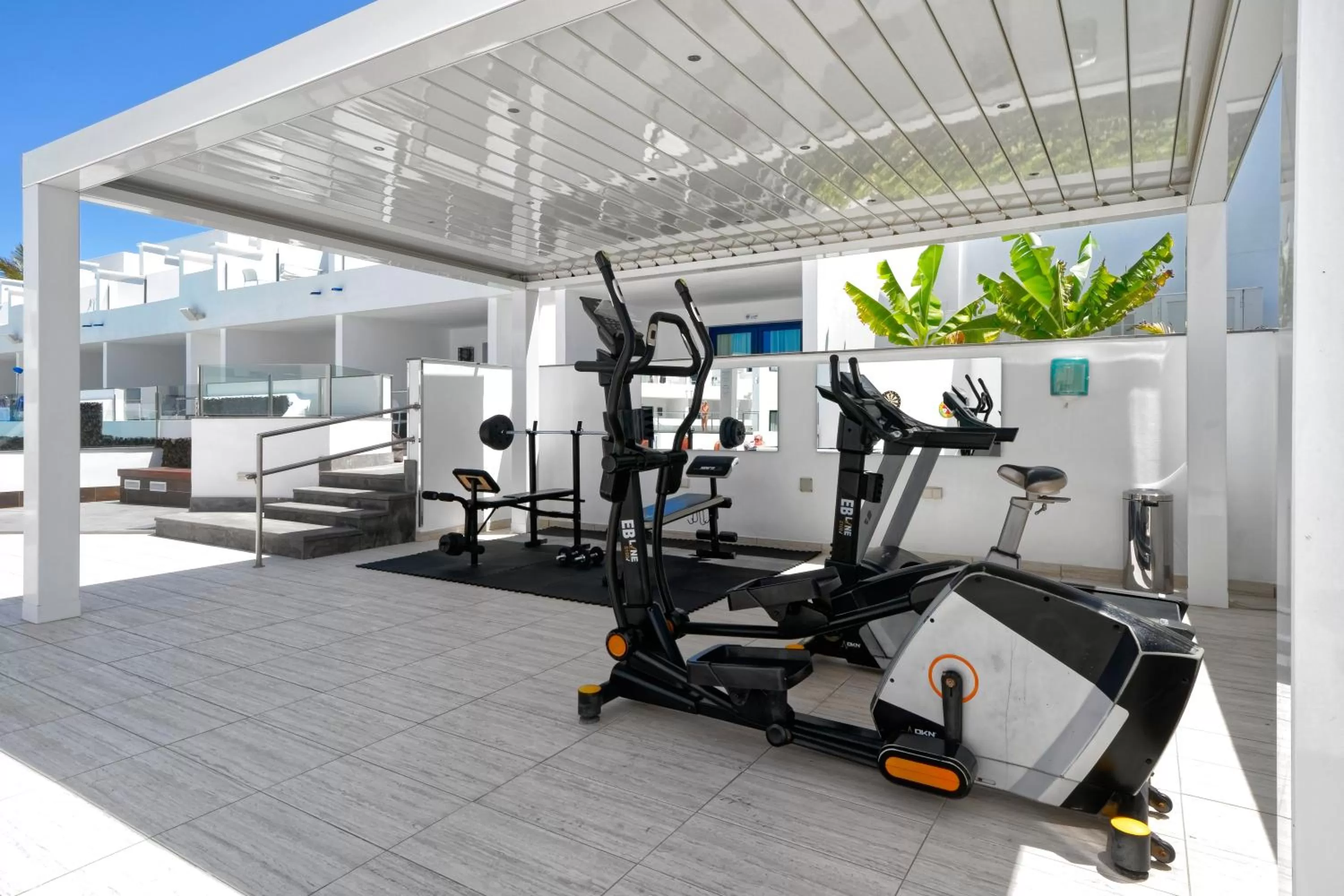 Fitness centre/facilities in Aqua Suites