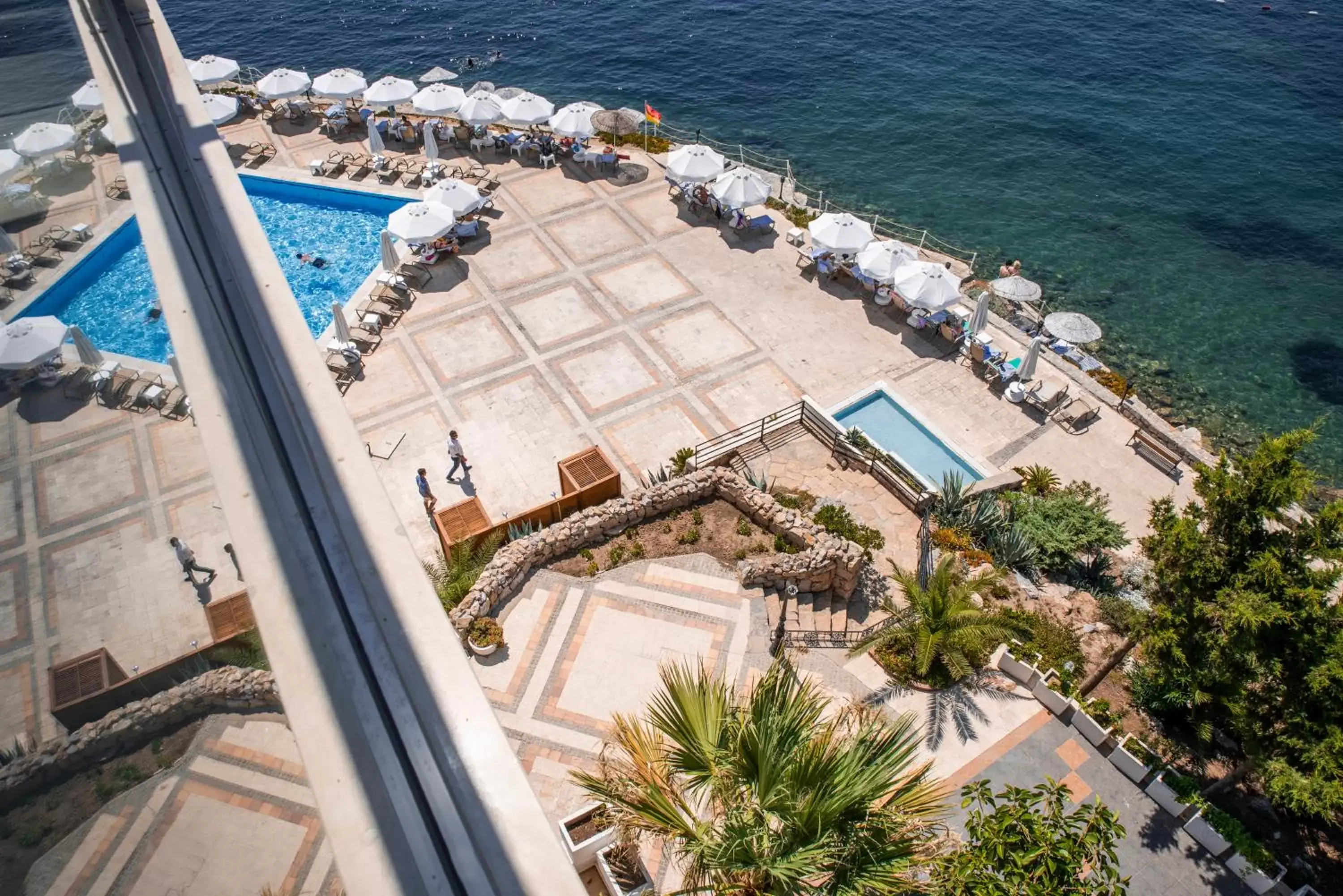 Swimming pool, Bird's-eye View in La Quinta by Wyndham Bodrum