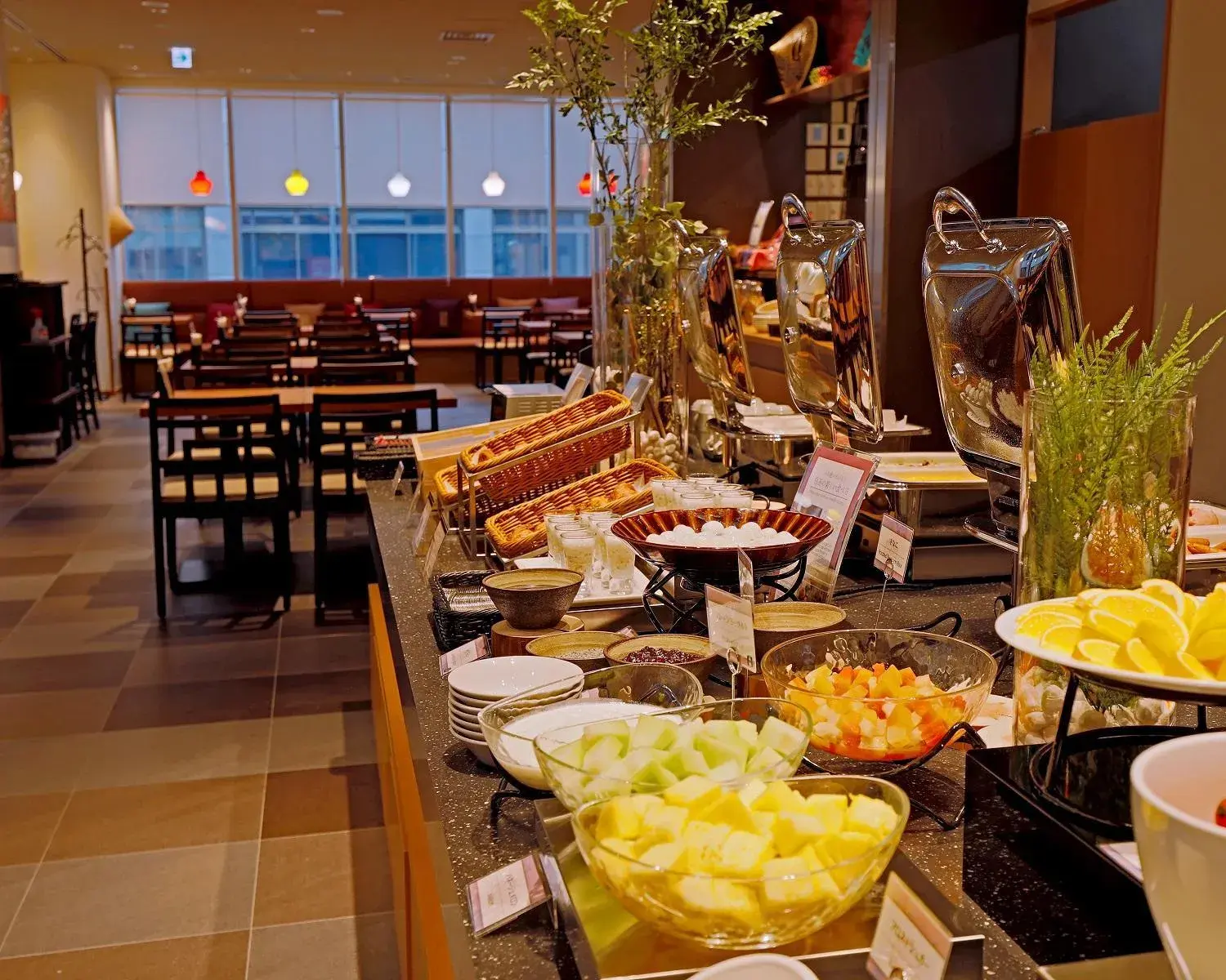 Buffet breakfast in remm plus Ginza Buffet breakfast in remm plus Ginza