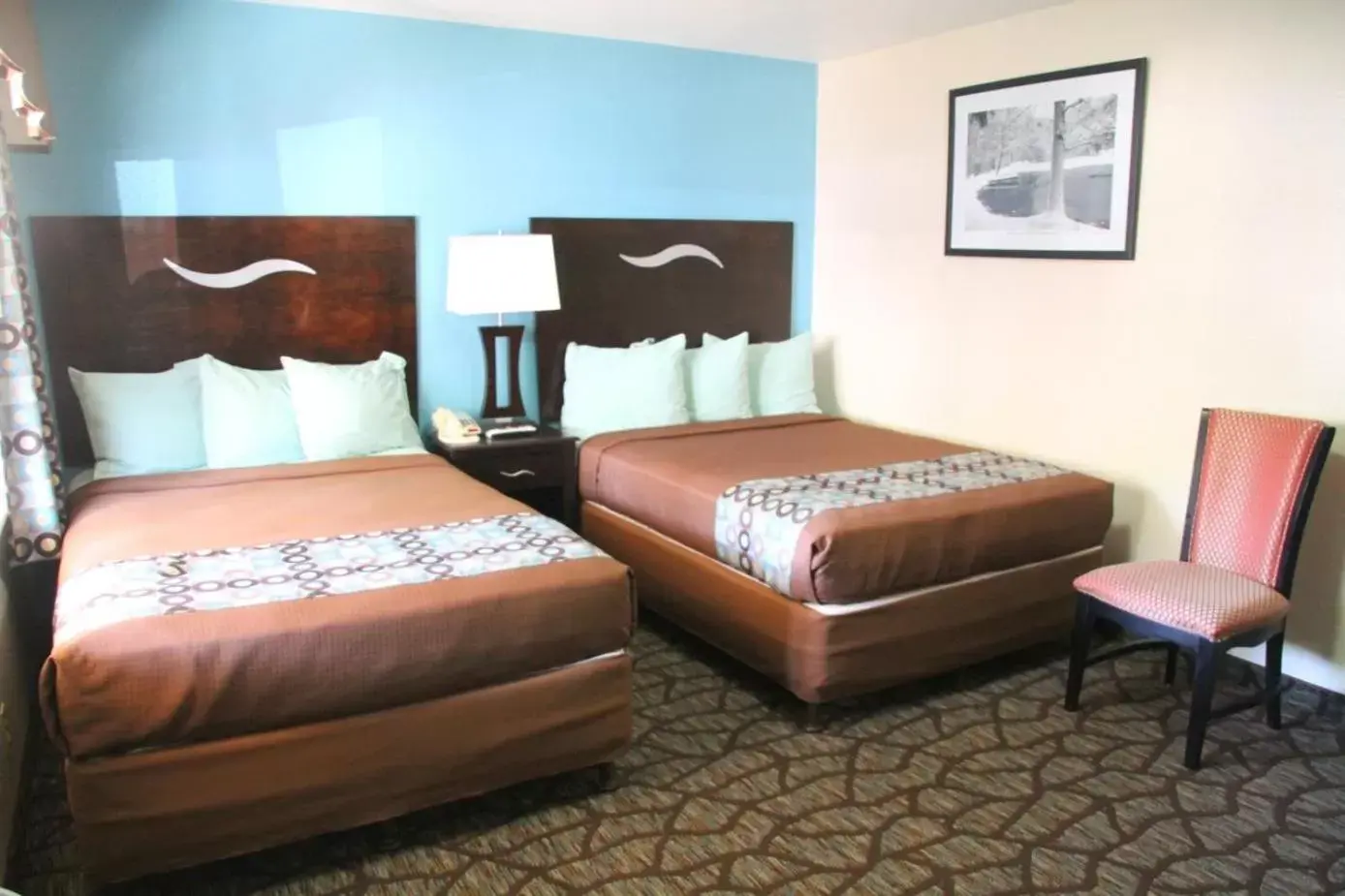 Bed in Blue Ridge Inn