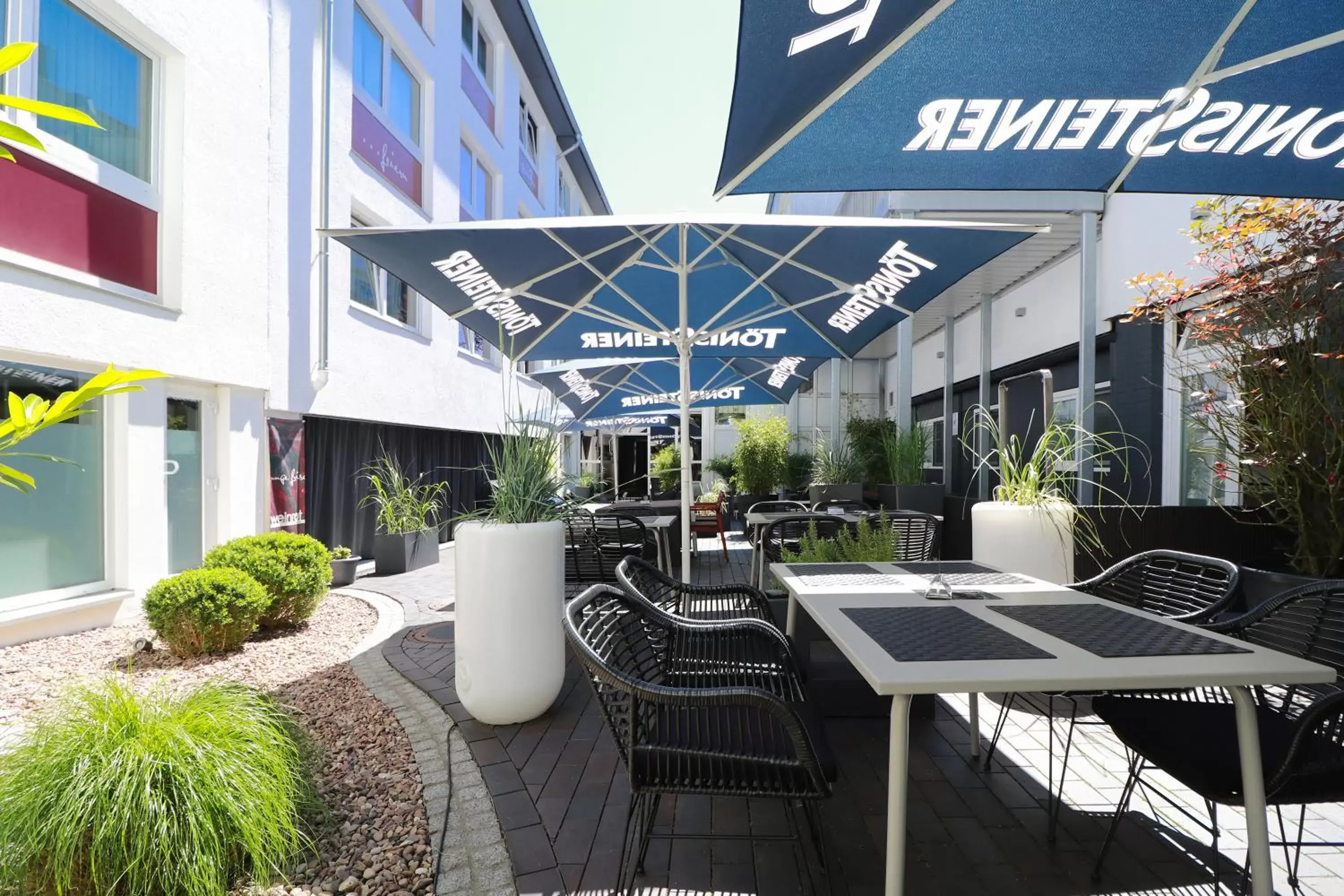 Patio, Restaurant/Places to Eat in Hotel Haverkamp