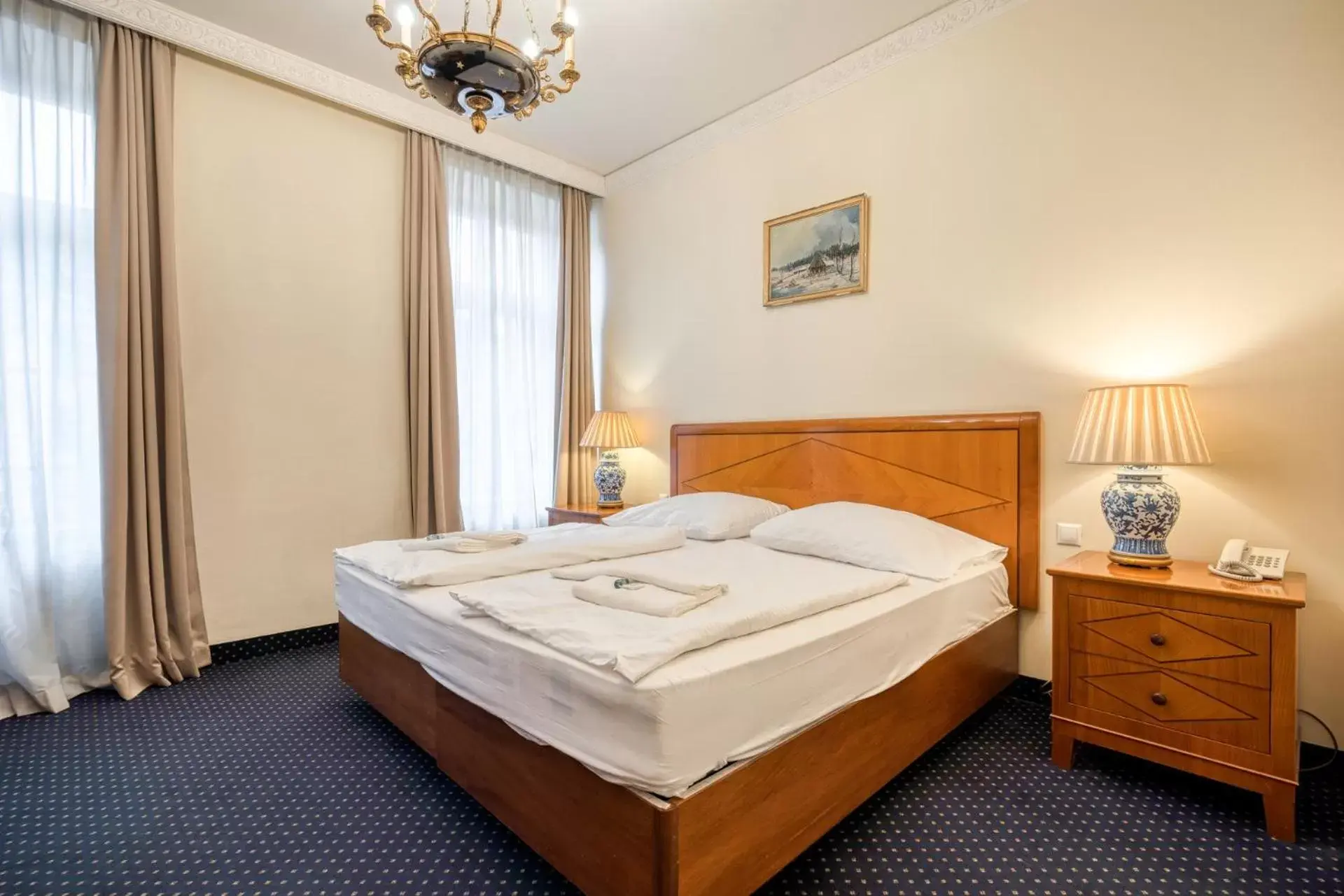 Bedroom, Bed in Hotel Europa