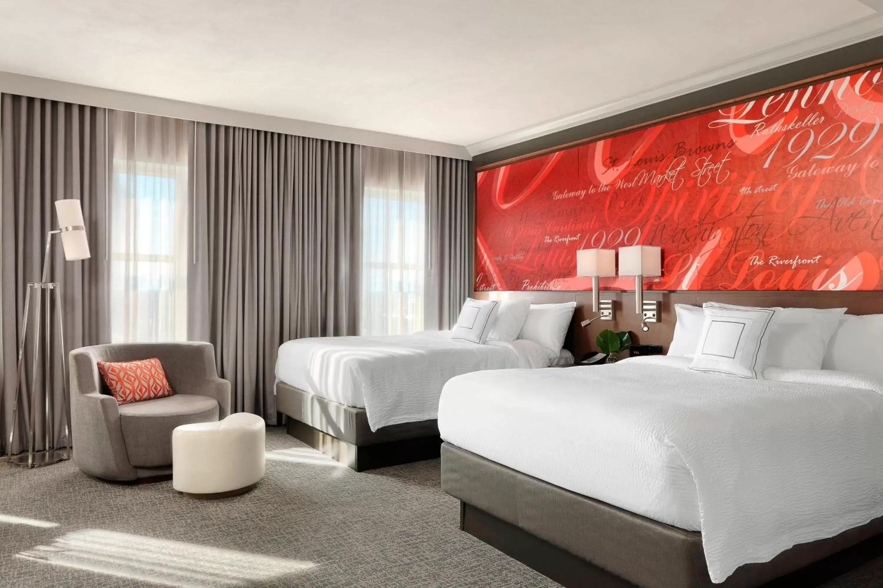 Standard Queen Room in Courtyard St. Louis Downtown/Convention Center Standard Queen Room in Courtyard St. Louis Downtown/Convention Center