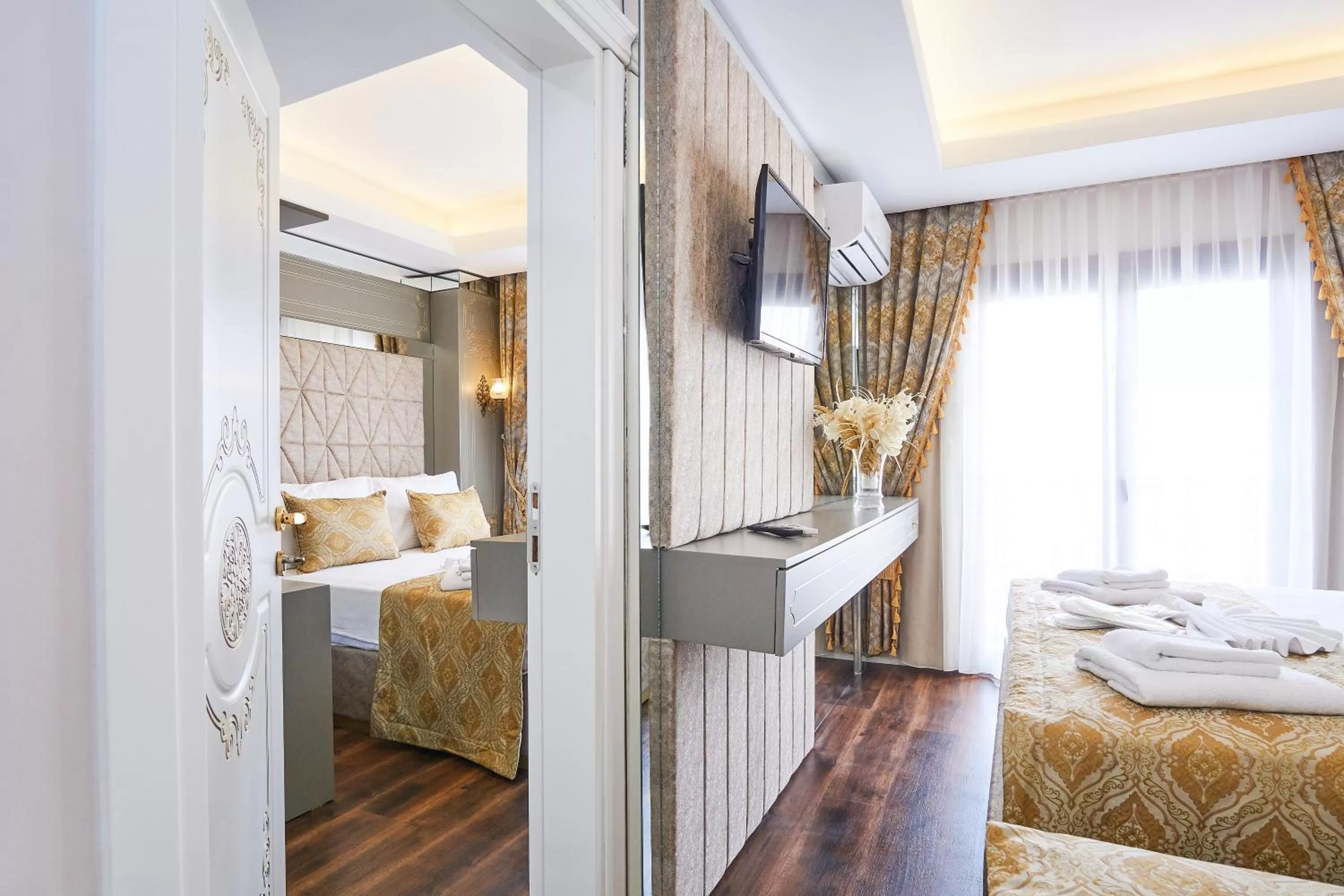 Bed in Sultan Suleyman Palace Hotel & Spa