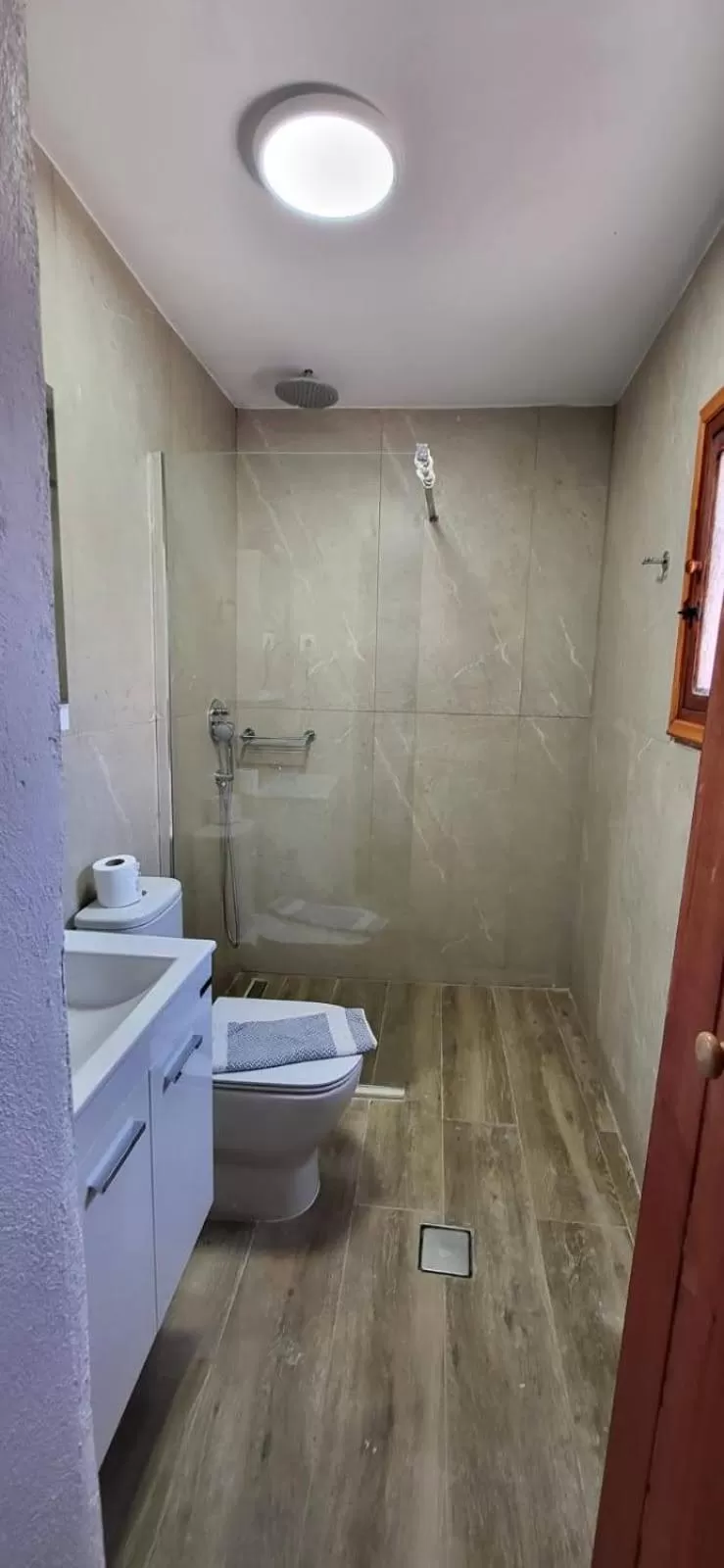 Bathroom in The Traditional Homes of Crete