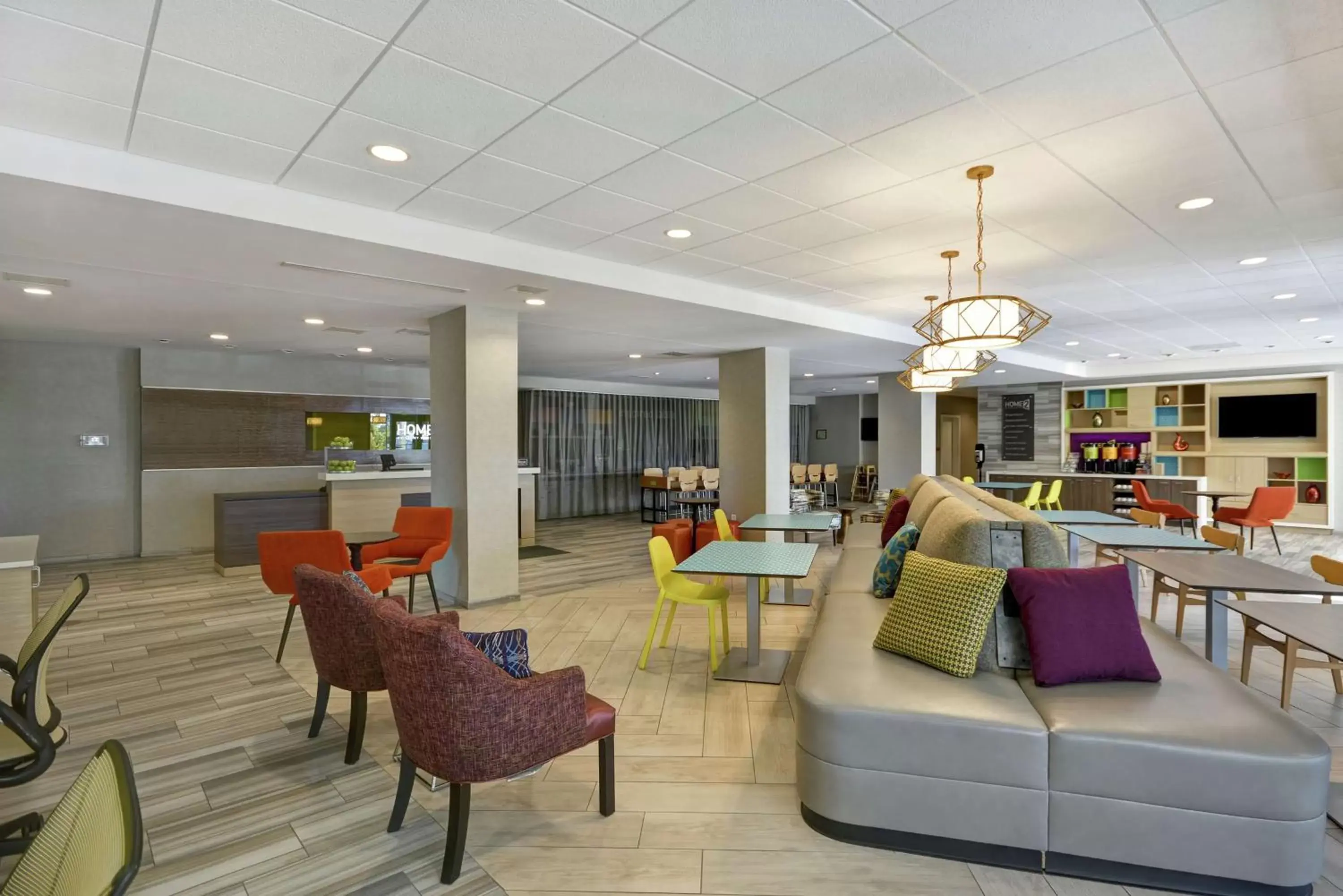 Lobby or reception, Lobby/Reception in Home2 Suites By Hilton Clarksville Louisville North