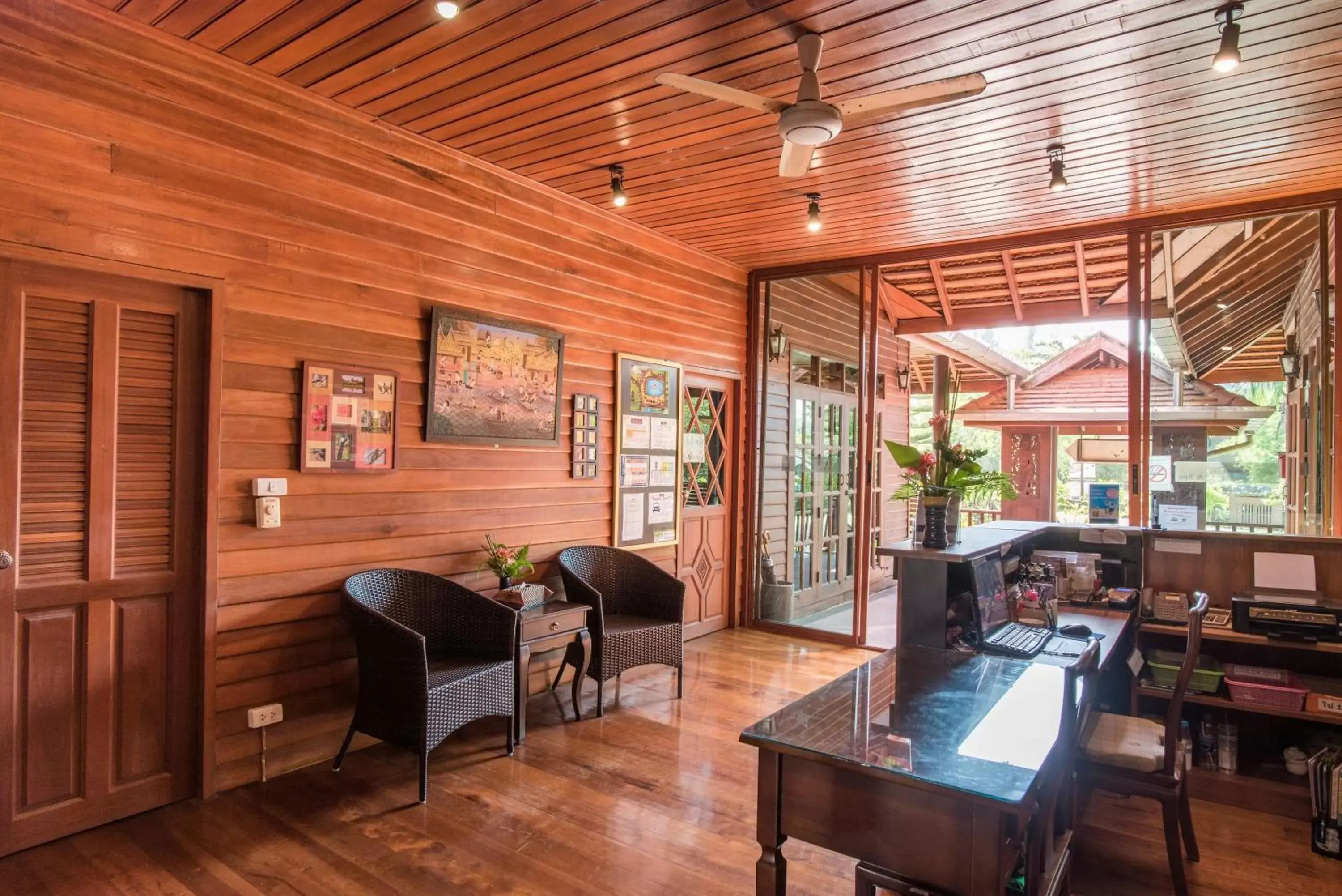 Lobby or reception in ThaiLife Wellness & Meditation Resort- SHA Plus Lobby or reception in ThaiLife Wellness & Meditation Resort- SHA Plus