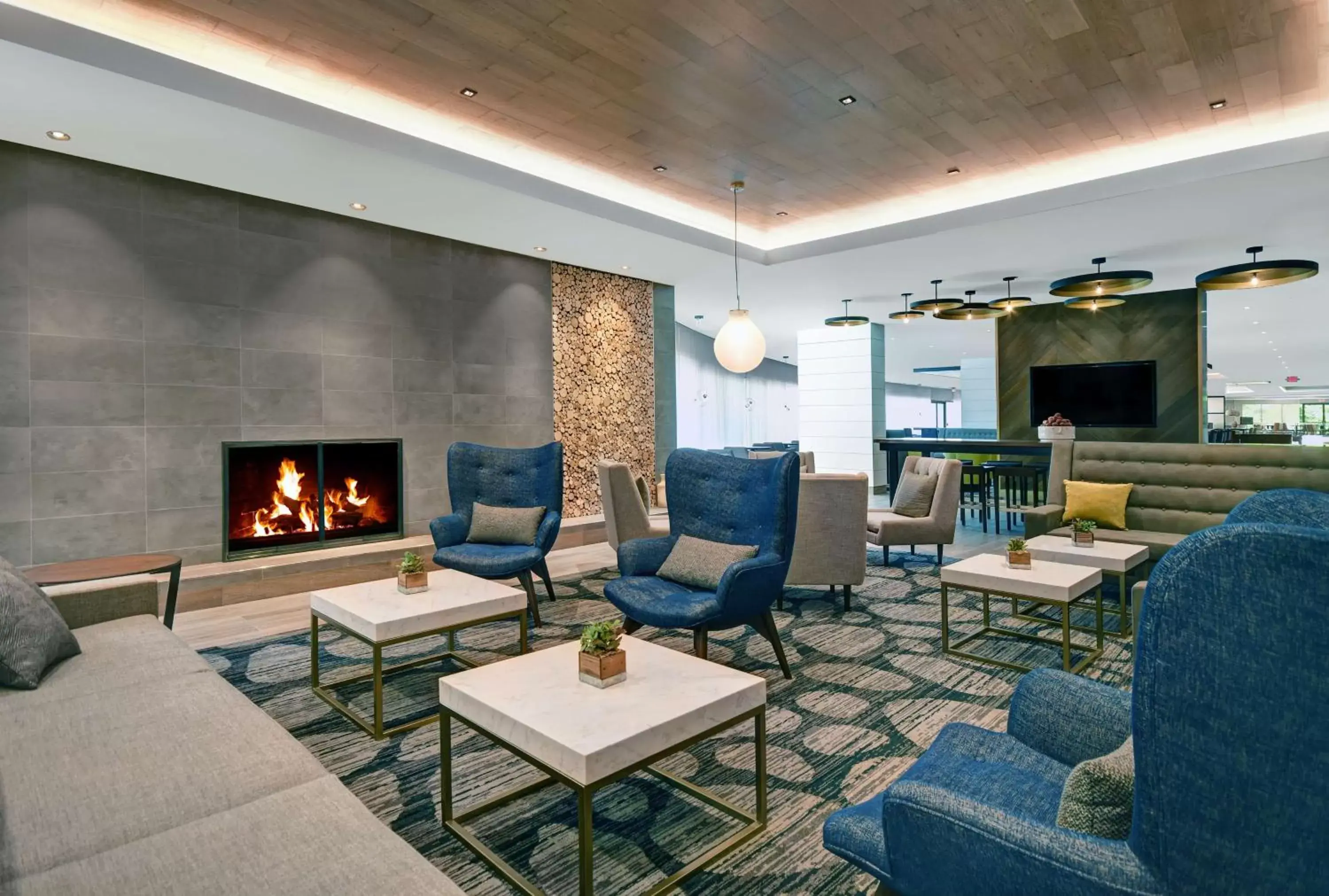 Lobby or reception, Seating Area in Hilton Peachtree City Atlanta Hotel & Conference Center