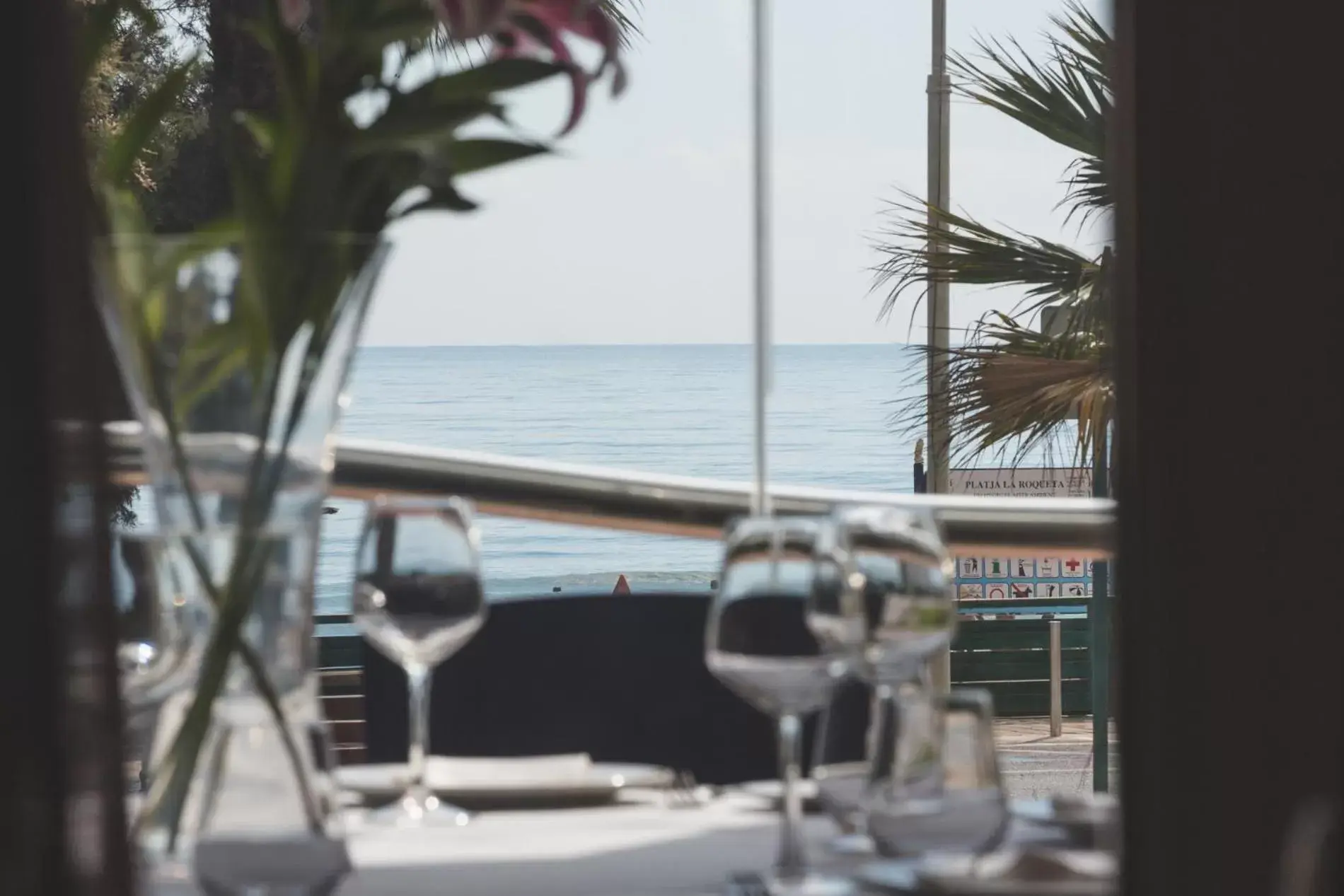 Restaurant/places to eat, Sea View in Hotel Meridional
