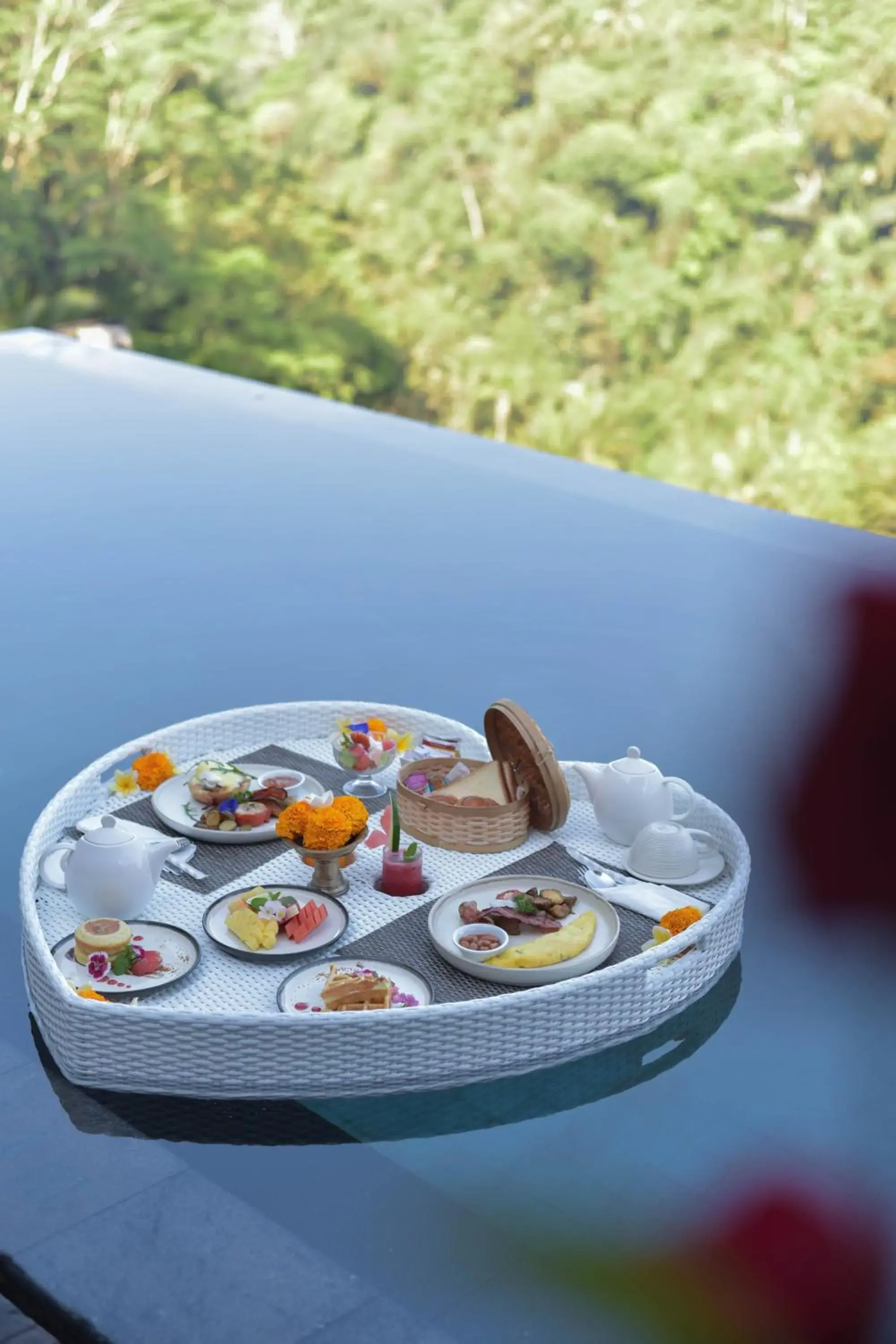 Breakfast in Black Penny Villas Ubud Breakfast in Black Penny Villas Ubud