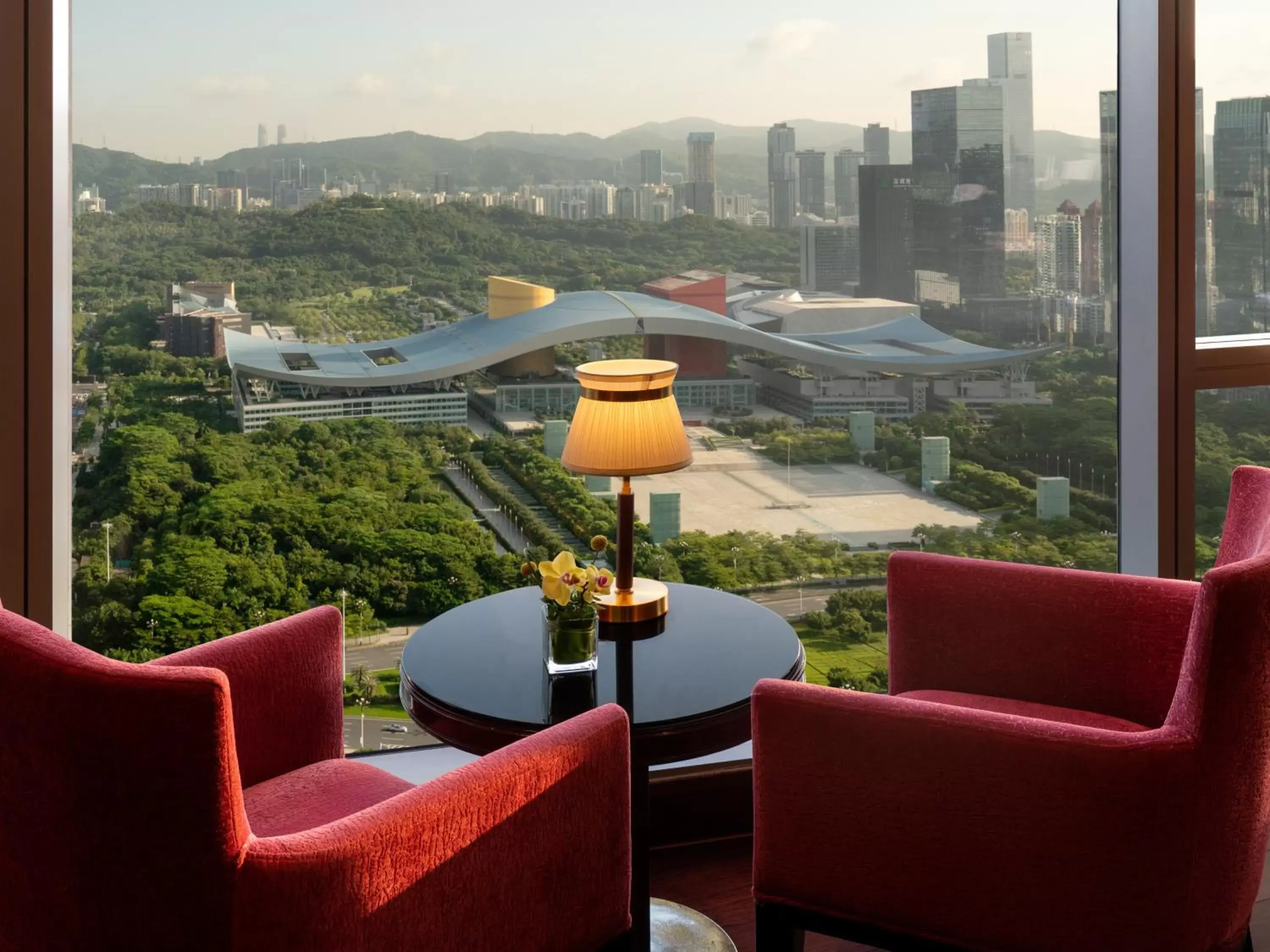 City view in Futian Shangri-La, Shenzhen,Near to Shenzhen Convention&Exhibition Centre, Futian Railway Station