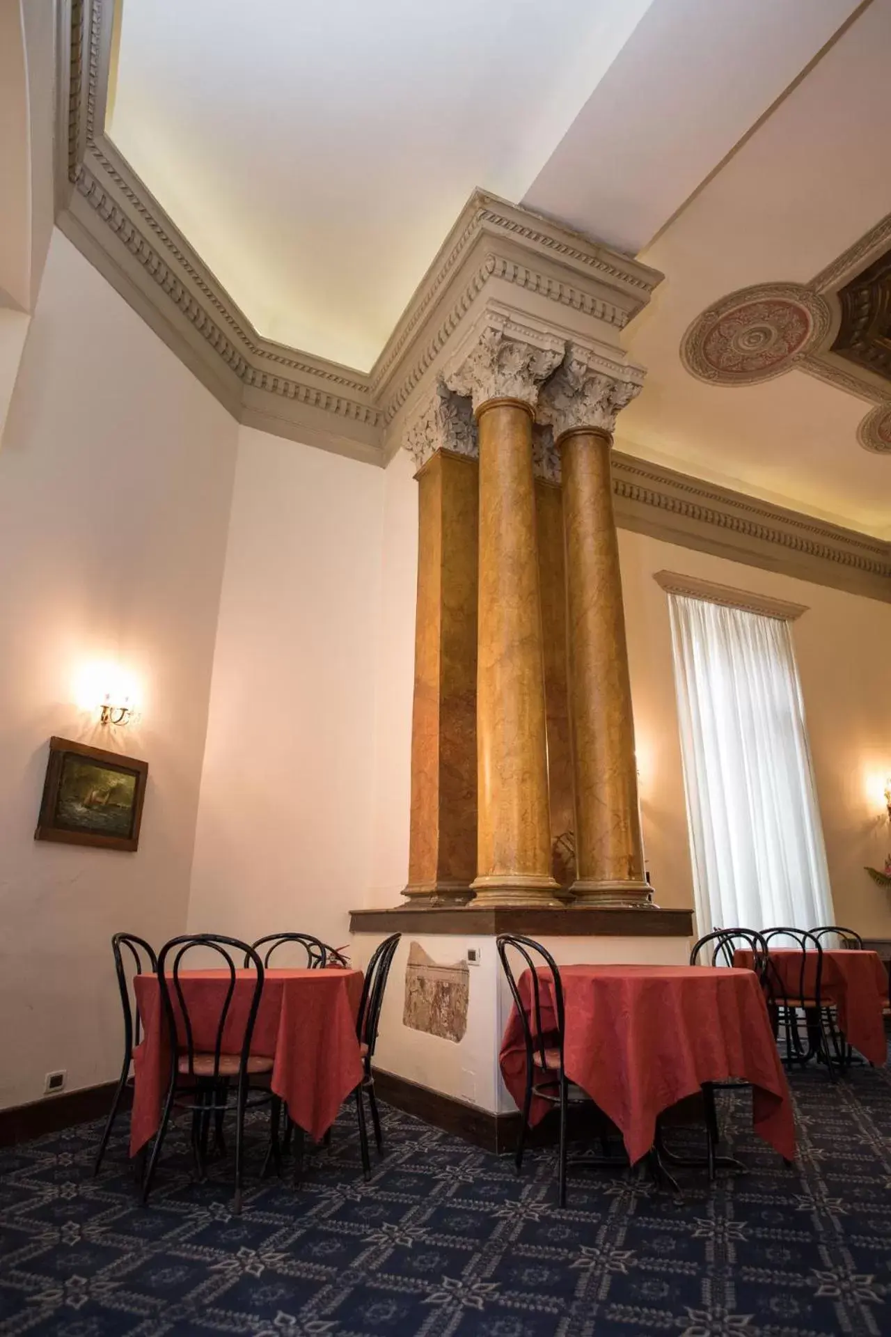 Decorative detail, Restaurant/Places to Eat in Hotel Villa Delle Rose