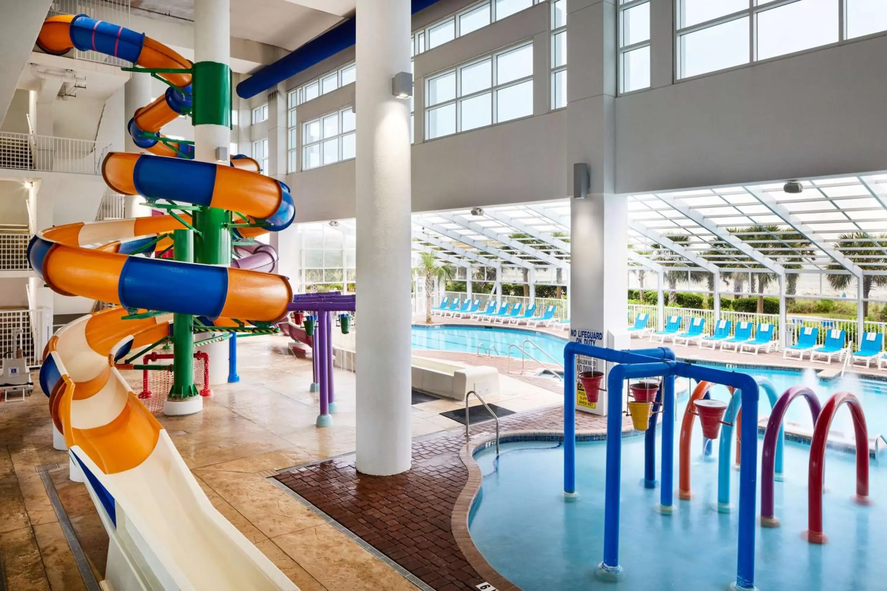 Pool view, Children's Play Area in Homewood Suites by Hilton Myrtle Beach Oceanfront