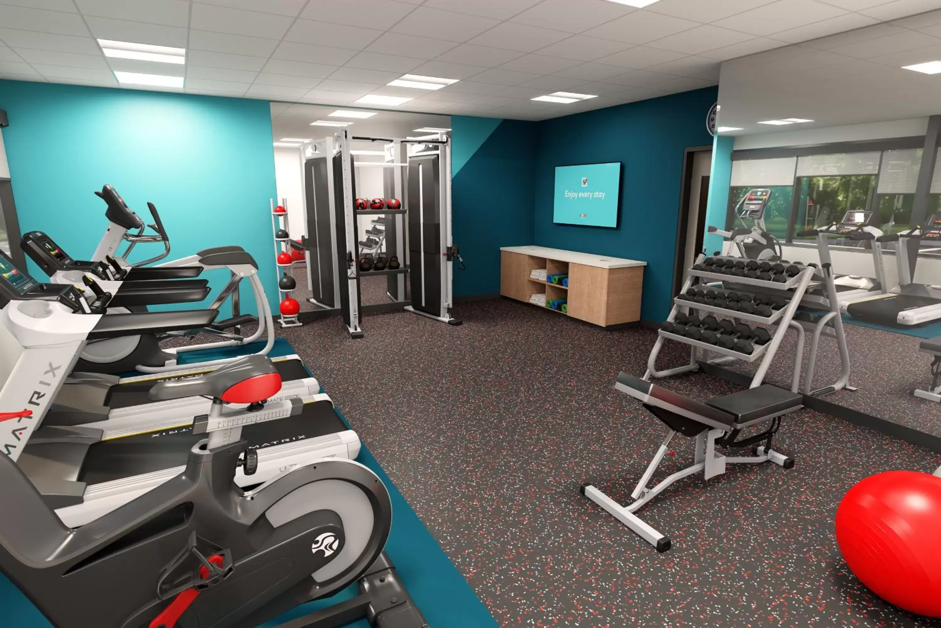 Fitness centre/facilities, Fitness Center/Facilities in Avid Hotels - Cincinnati N - West Chester, an IHG Hotel