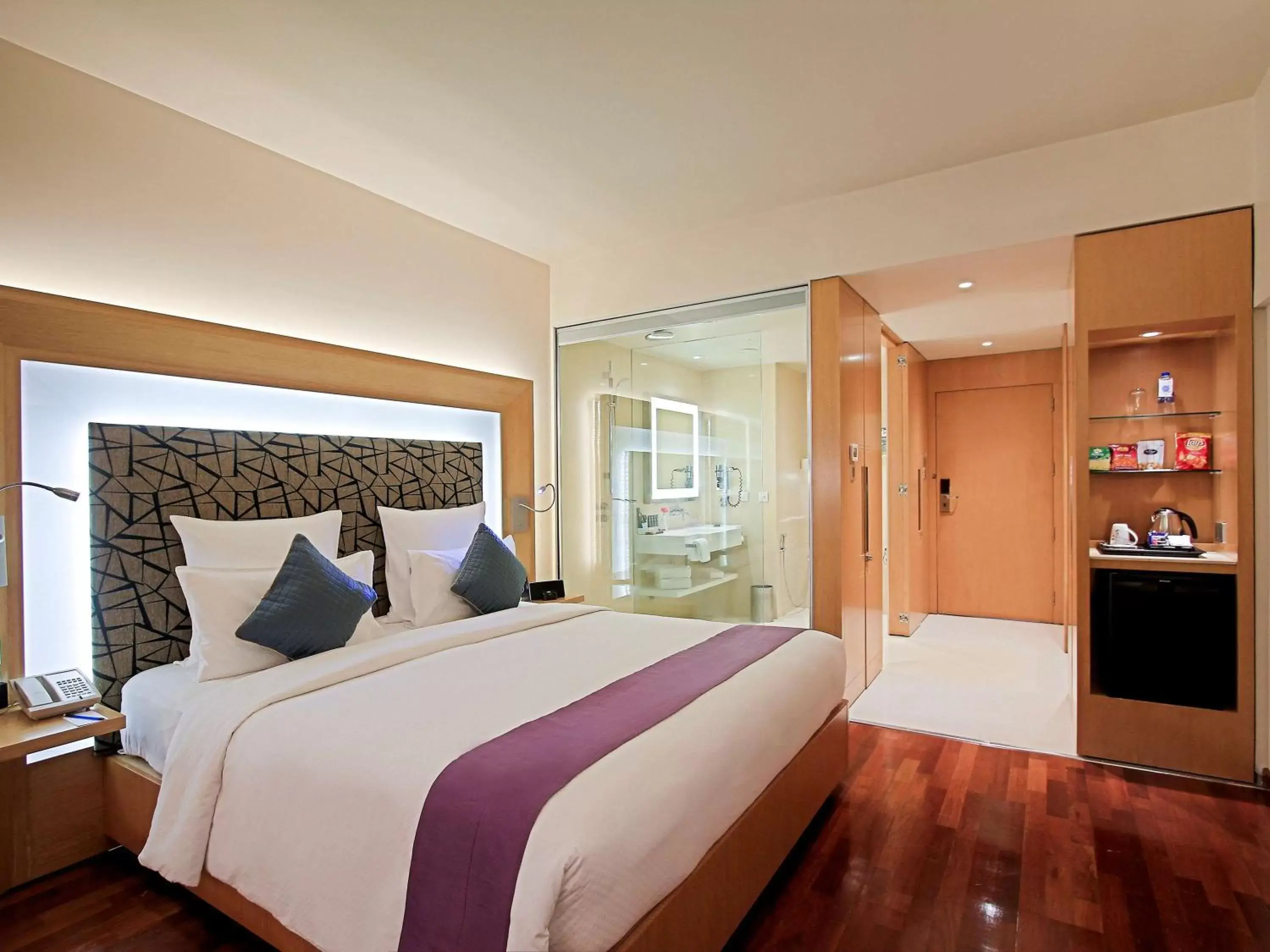 Photo of the whole room, Bed in Novotel Visakhapatnam Varun Beach