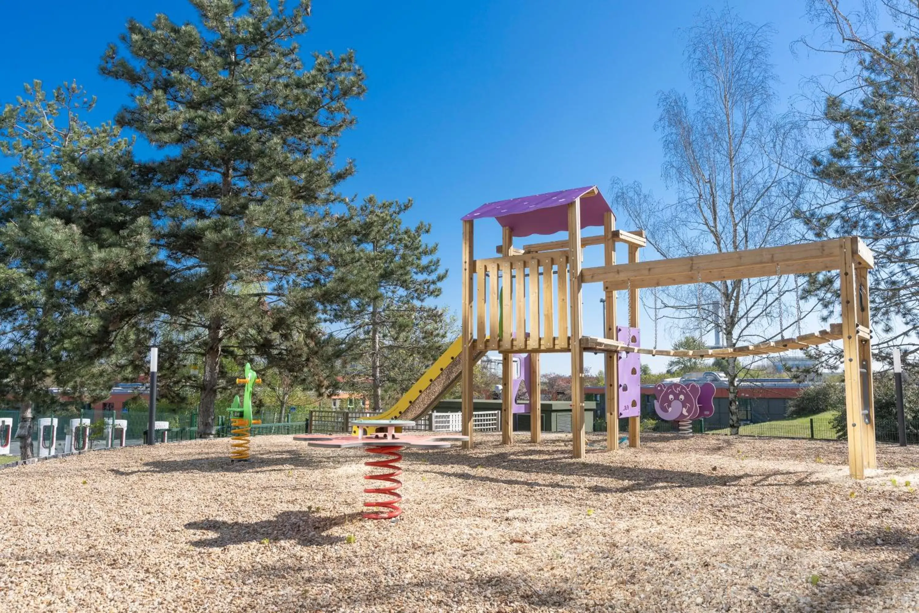 Children play ground, Children's Play Area in Novotel Poitiers Site du Futuroscope